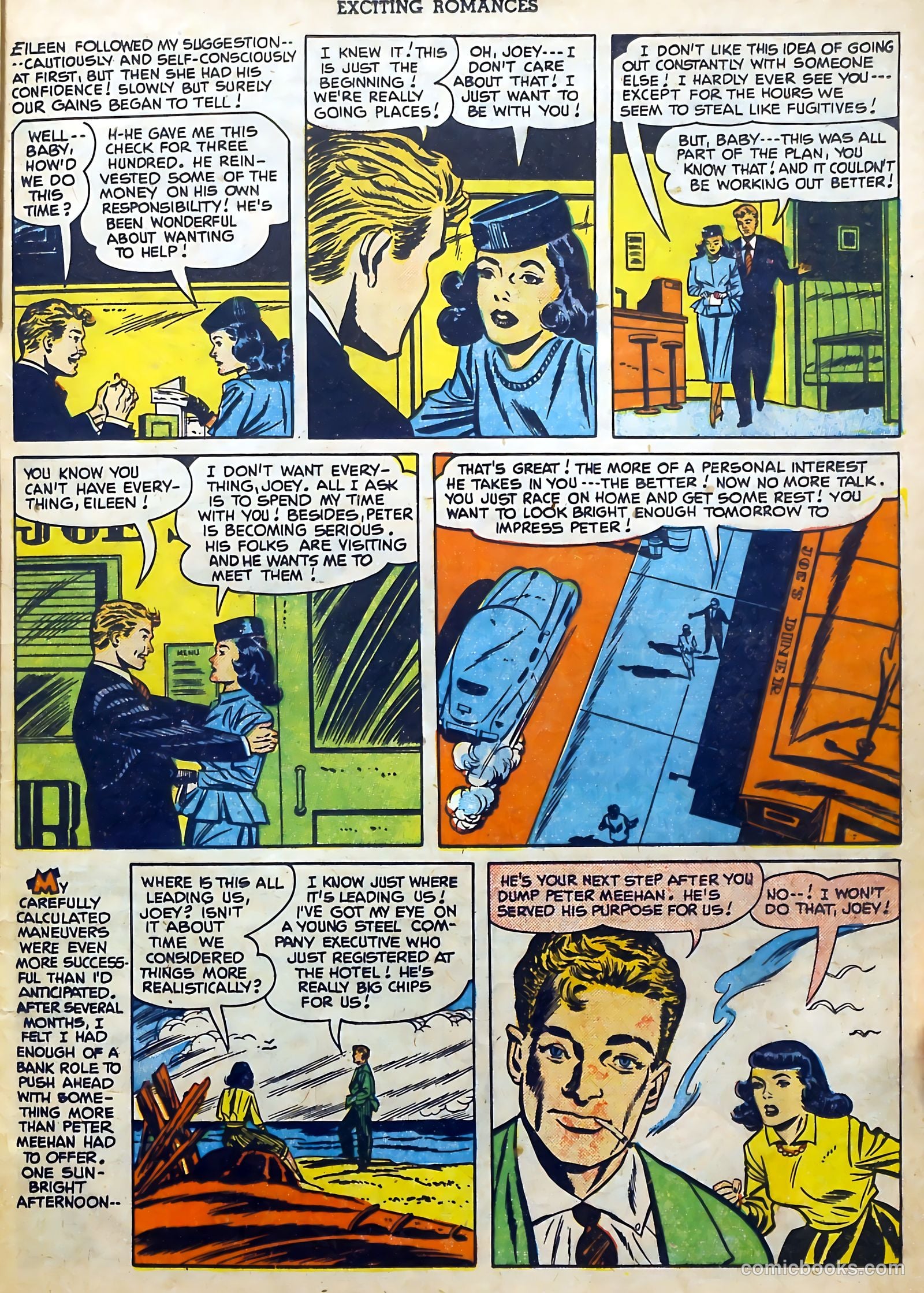 Exciting Romances #5 (1951) — page 21 of 36