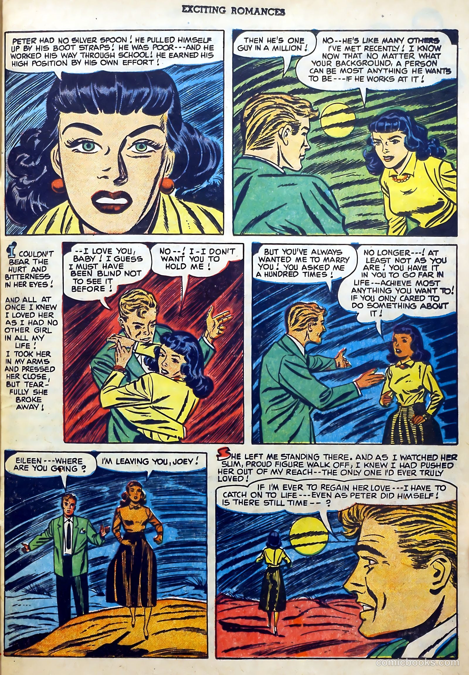 Exciting Romances #5 (1951) — page 23 of 36