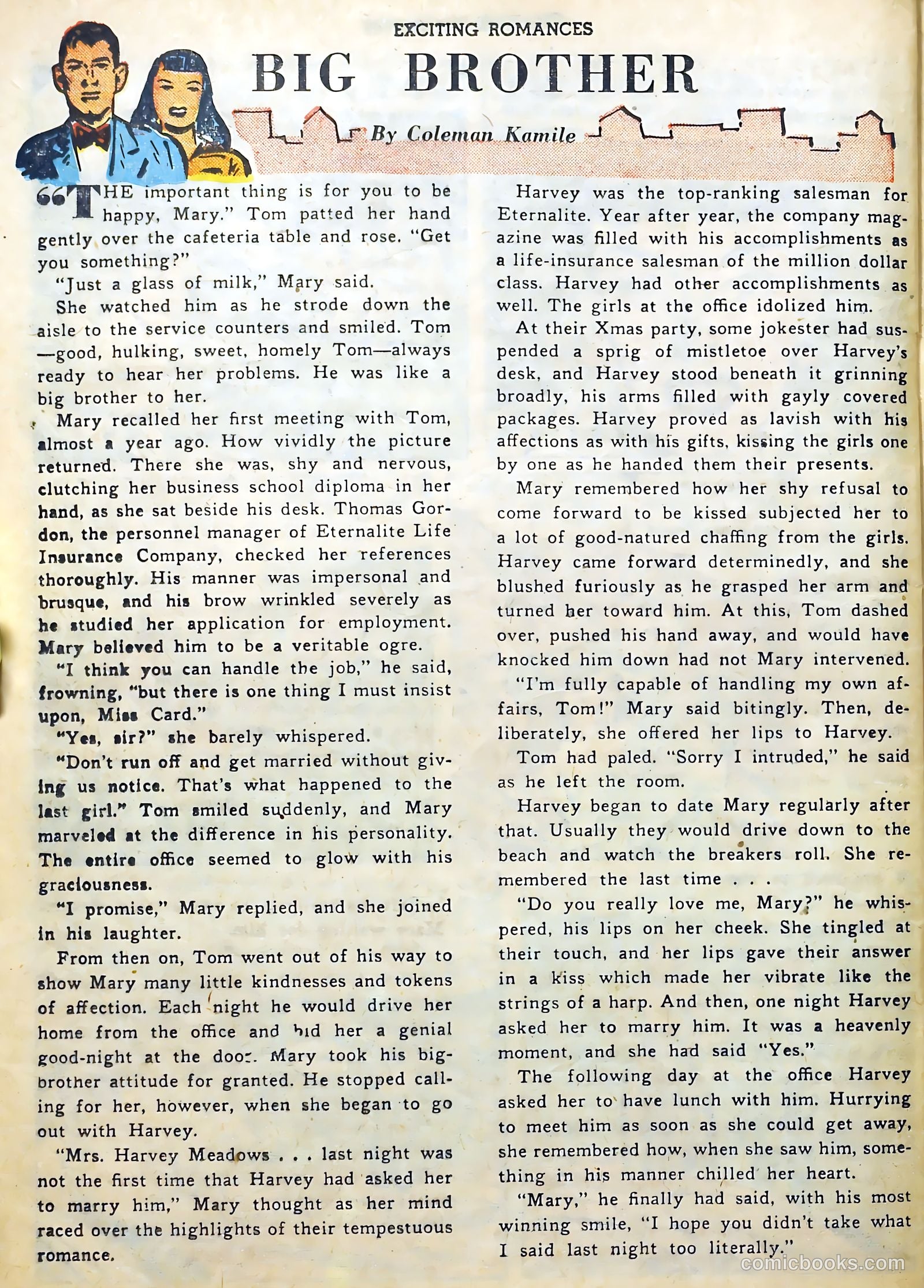 Exciting Romances #5 (1951) — page 24 of 36