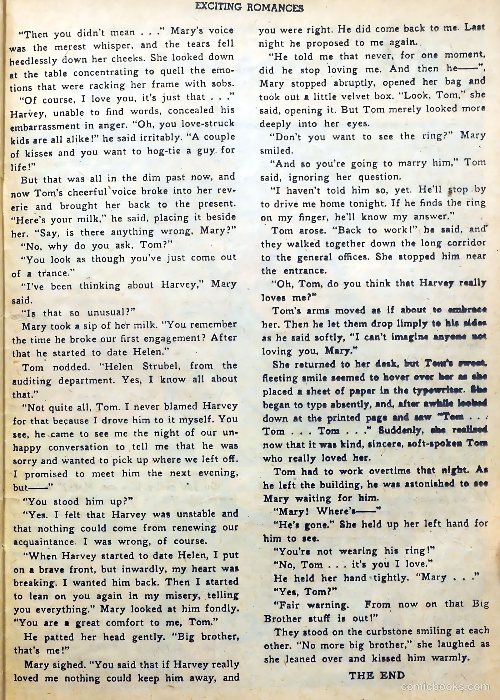 Exciting Romances #5 (1951) — page 25 of 36