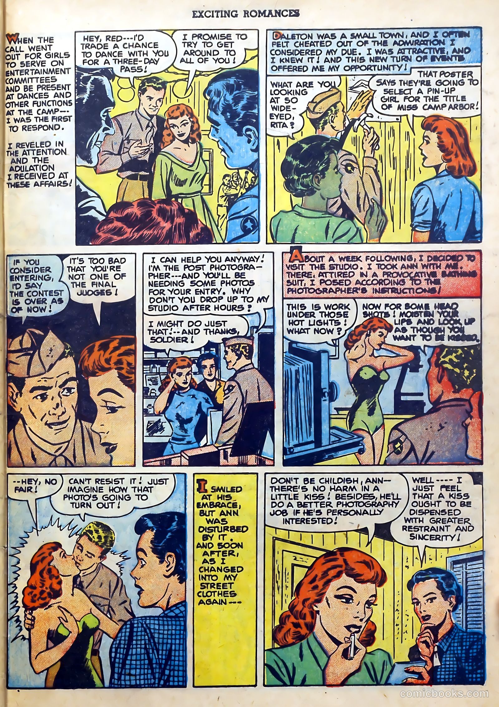 Exciting Romances #5 (1951) — page 27 of 36