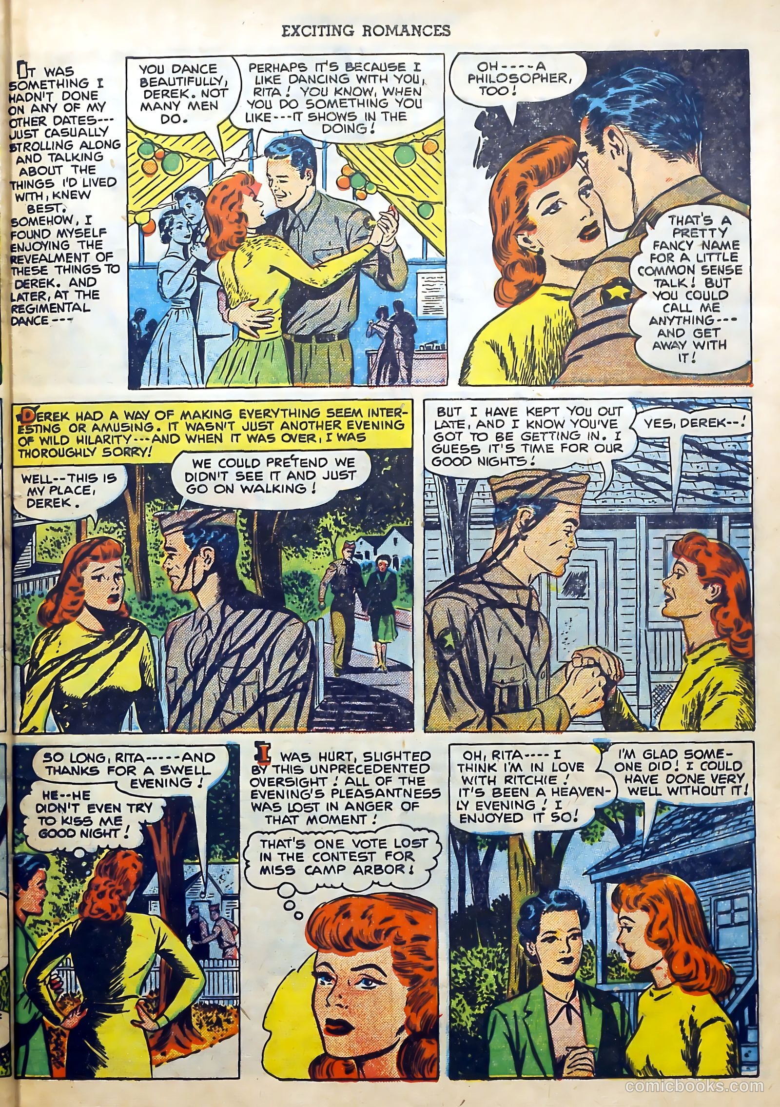 Exciting Romances #5 (1951) — page 29 of 36
