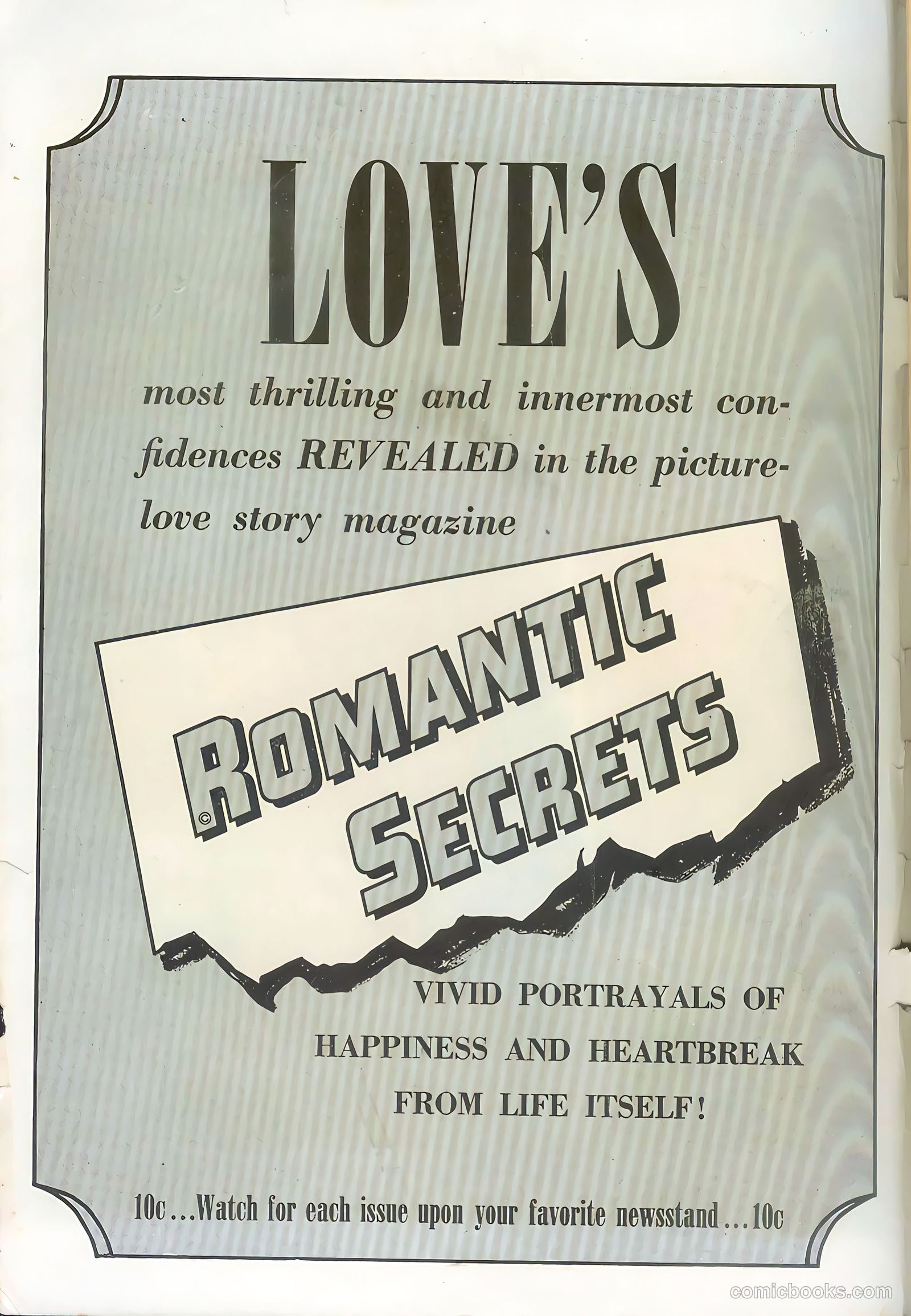 Exciting Romances #6 (1951) — page 2 of 36