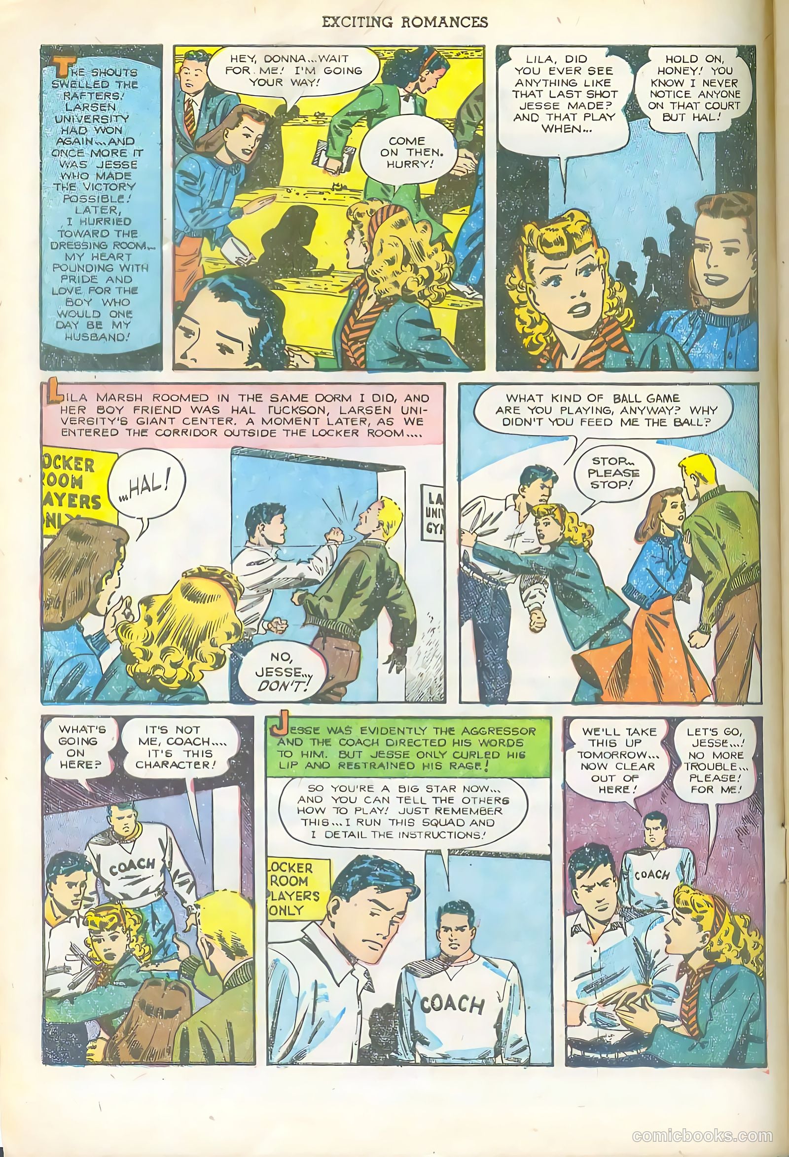 Exciting Romances #6 (1951) — page 4 of 36