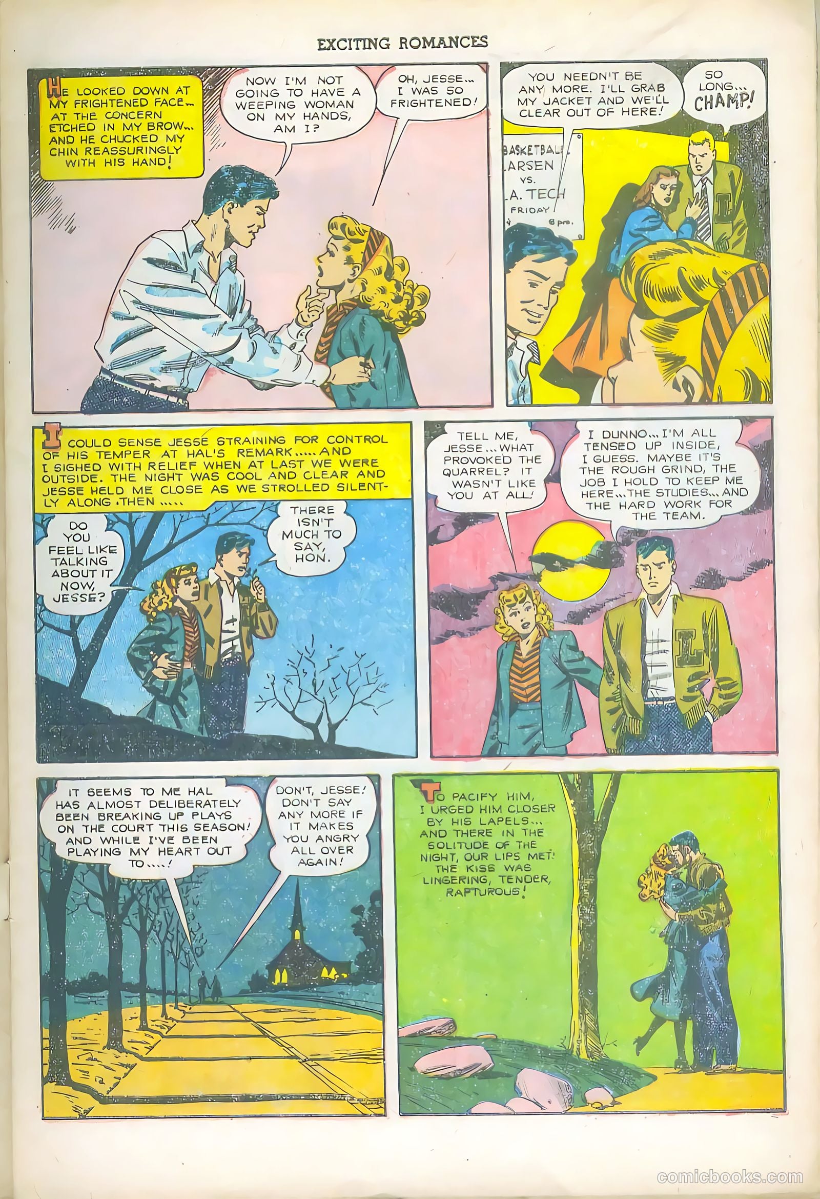Exciting Romances #6 (1951) — page 5 of 36