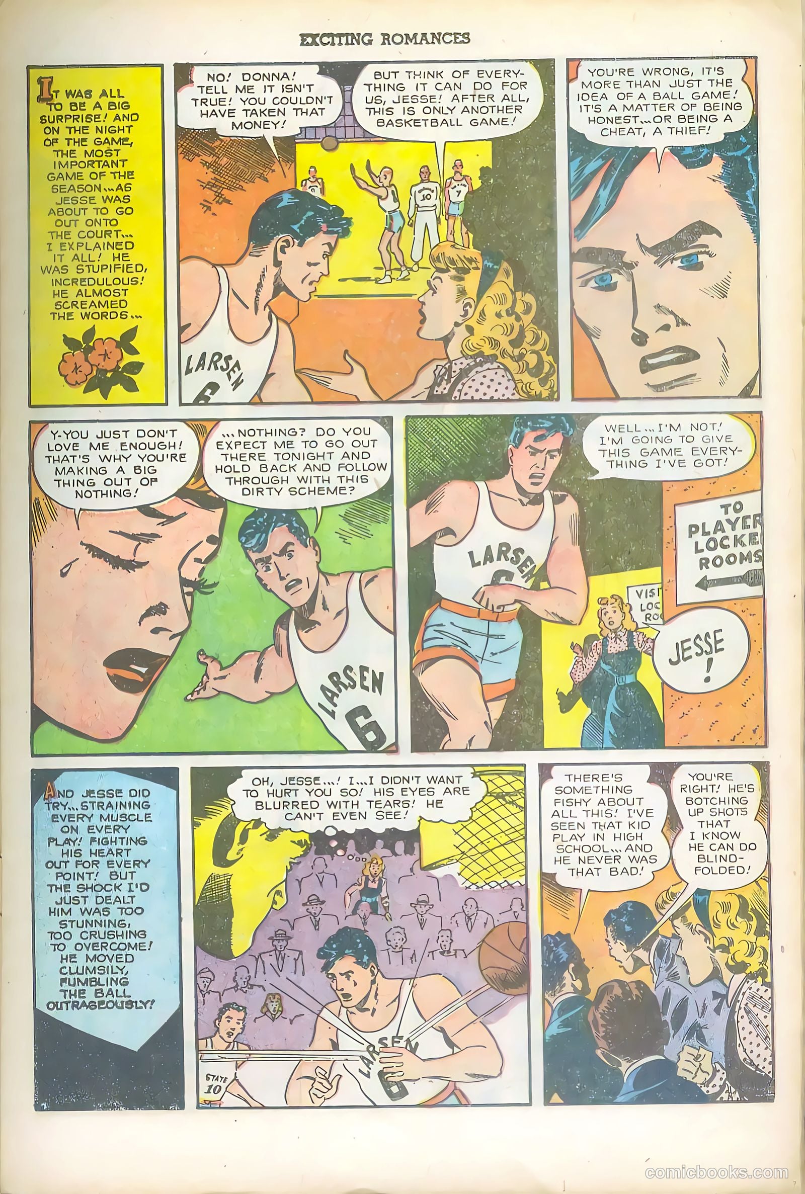 Exciting Romances #6 (1951) — page 11 of 36