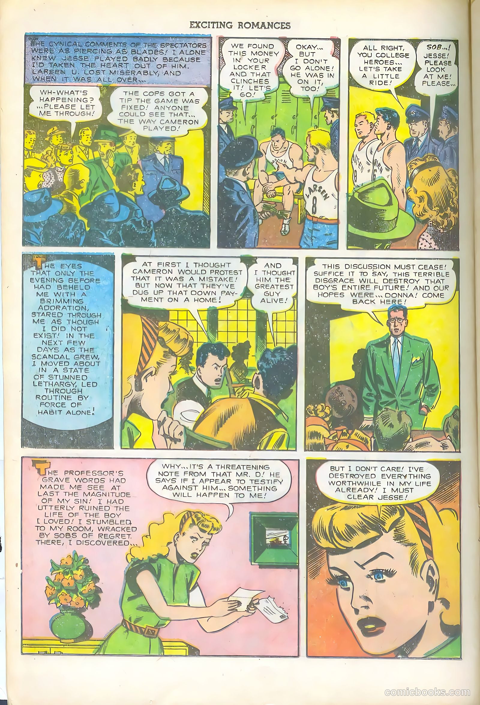 Exciting Romances #6 (1951) — page 12 of 36