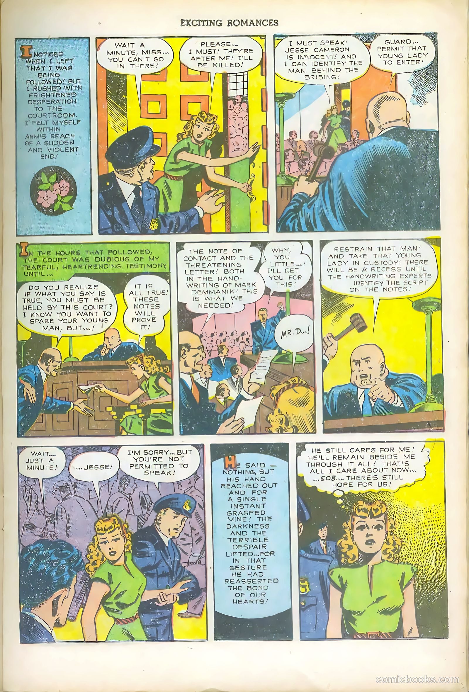 Exciting Romances #6 (1951) — page 13 of 36