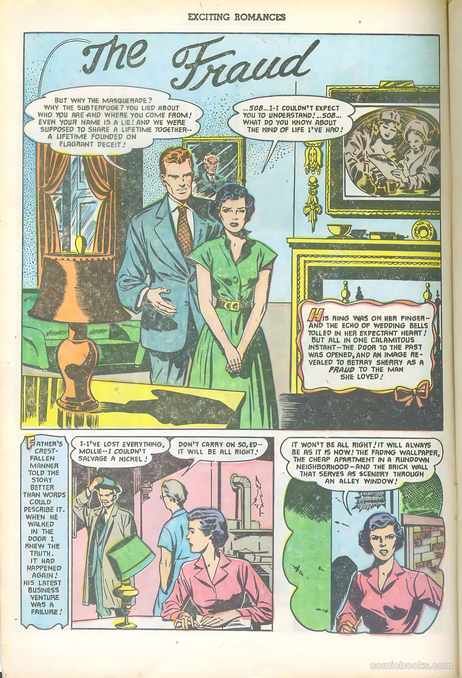 Exciting Romances #6 (1951) — page 14 of 36