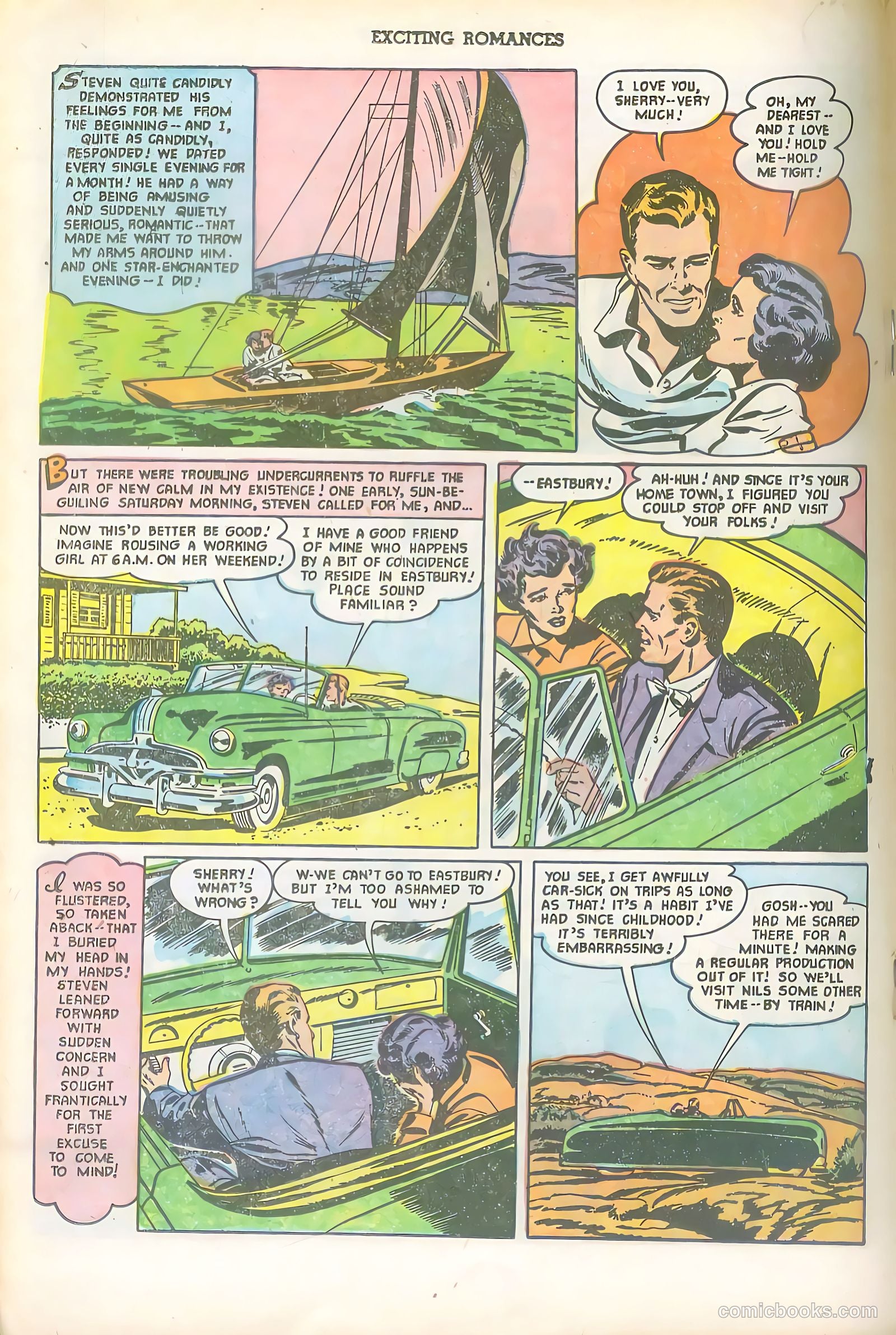 Exciting Romances #6 (1951) — page 18 of 36