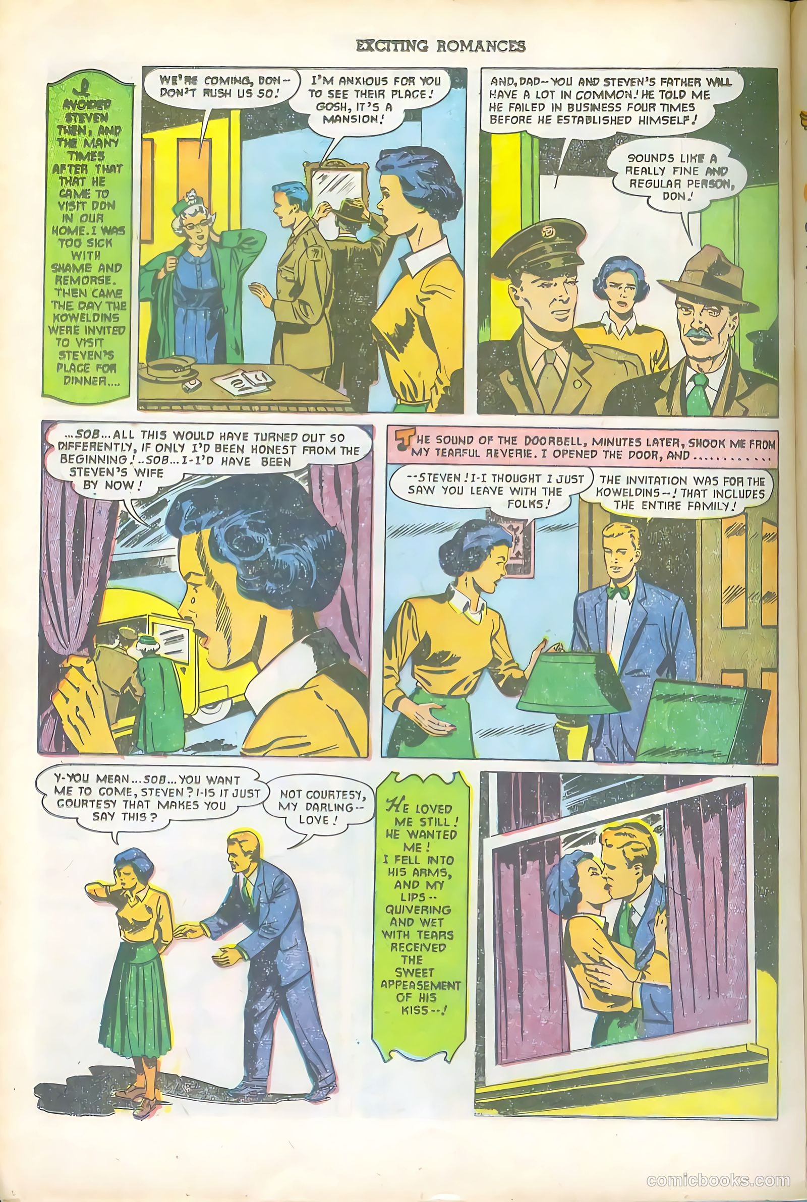 Exciting Romances #6 (1951) — page 24 of 36