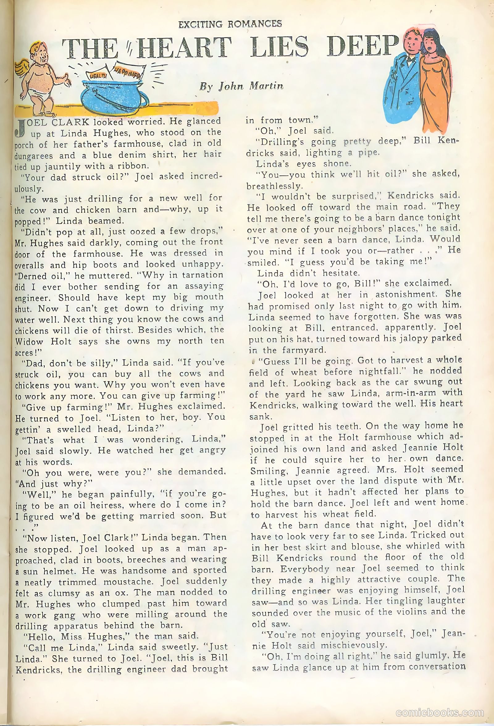 Exciting Romances #6 (1951) — page 25 of 36