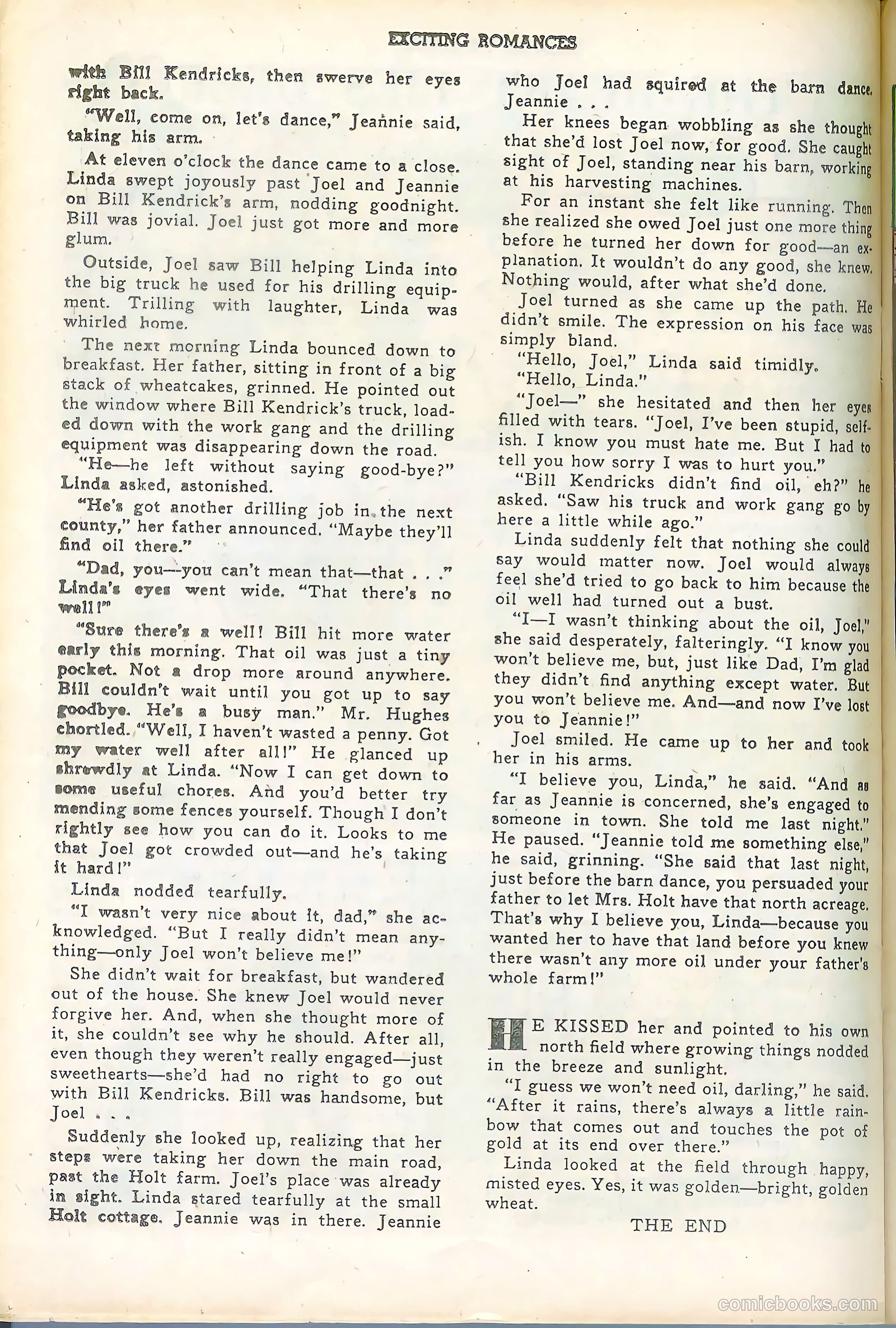 Exciting Romances #6 (1951) — page 26 of 36