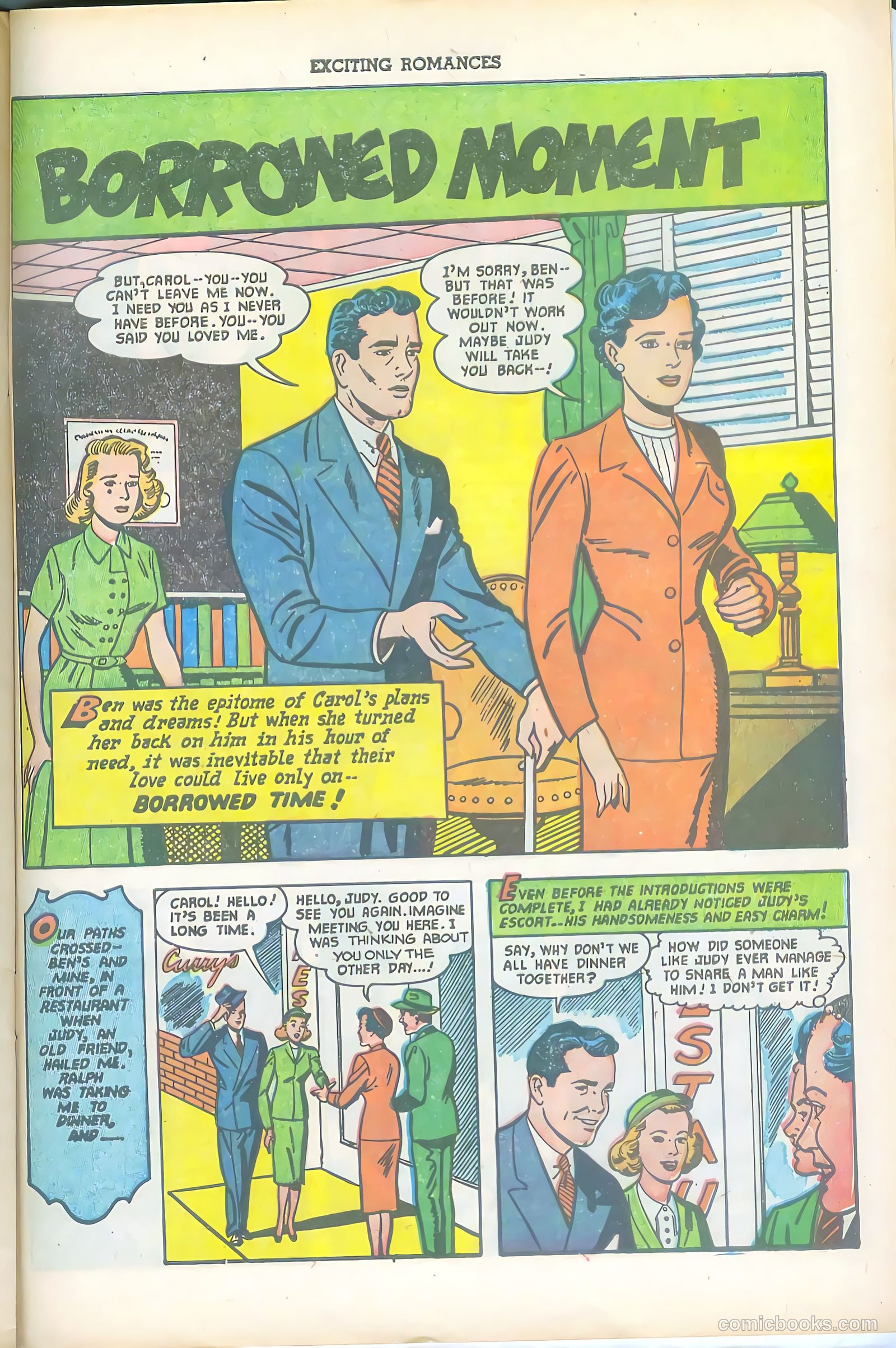 Exciting Romances #6 (1951) — page 27 of 36