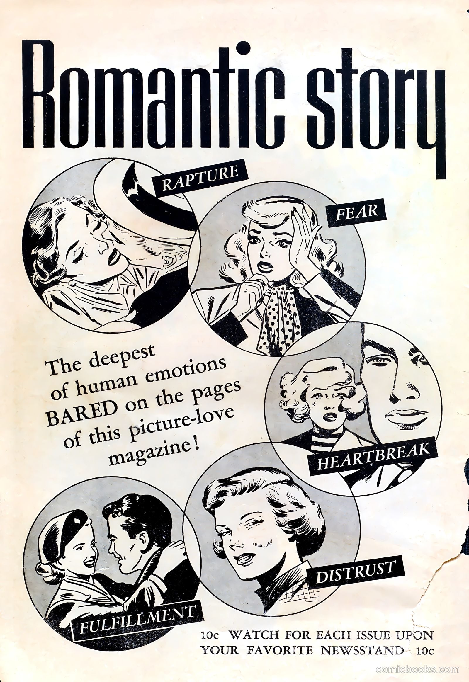 Exciting Romances #7 (1952) — page 2 of 36