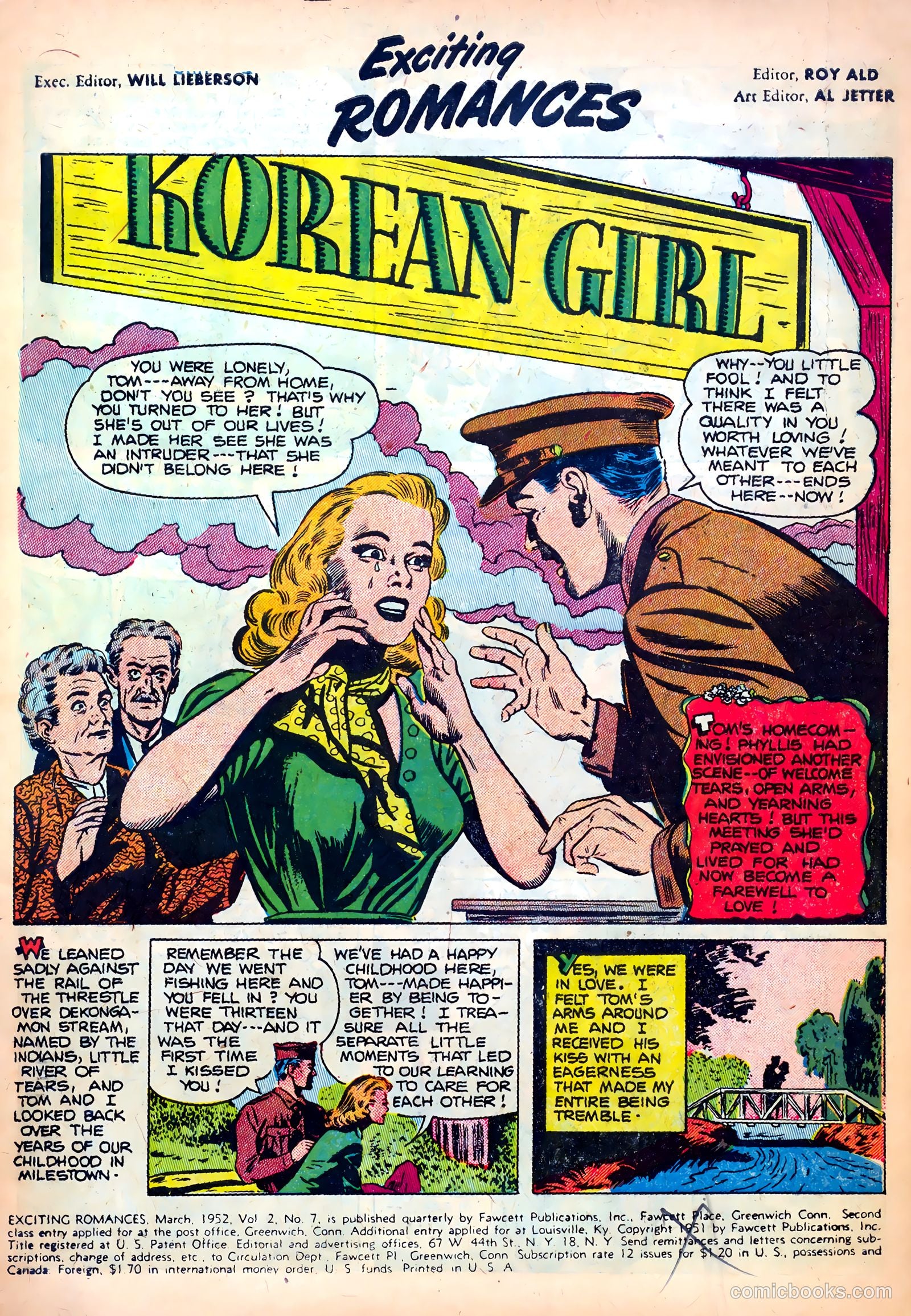Exciting Romances #7 (1952) — page 3 of 36
