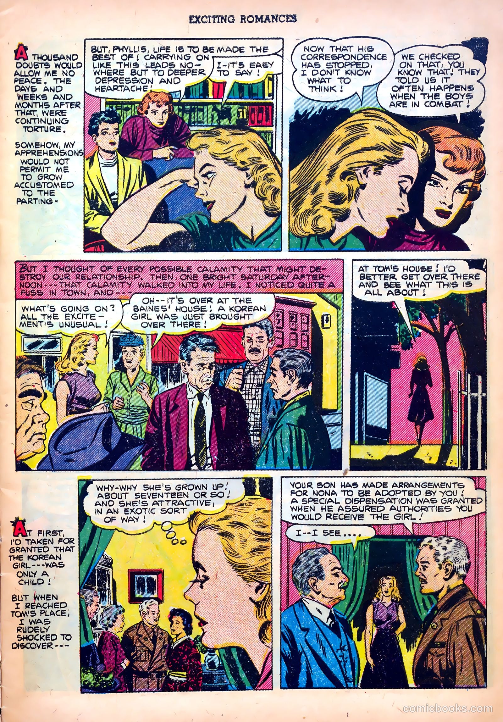 Exciting Romances #7 (1952) — page 5 of 36