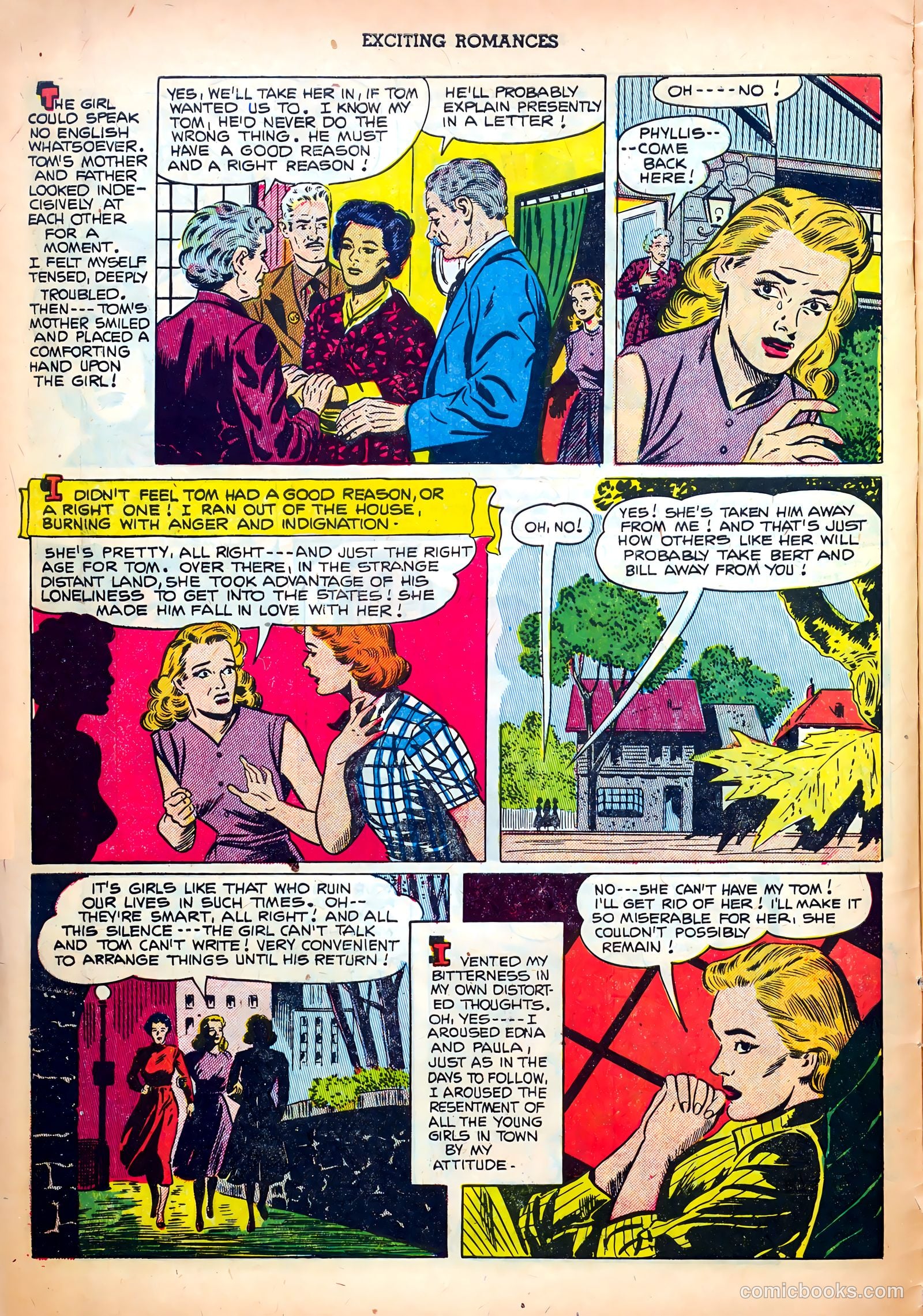 Exciting Romances #7 (1952) — page 6 of 36