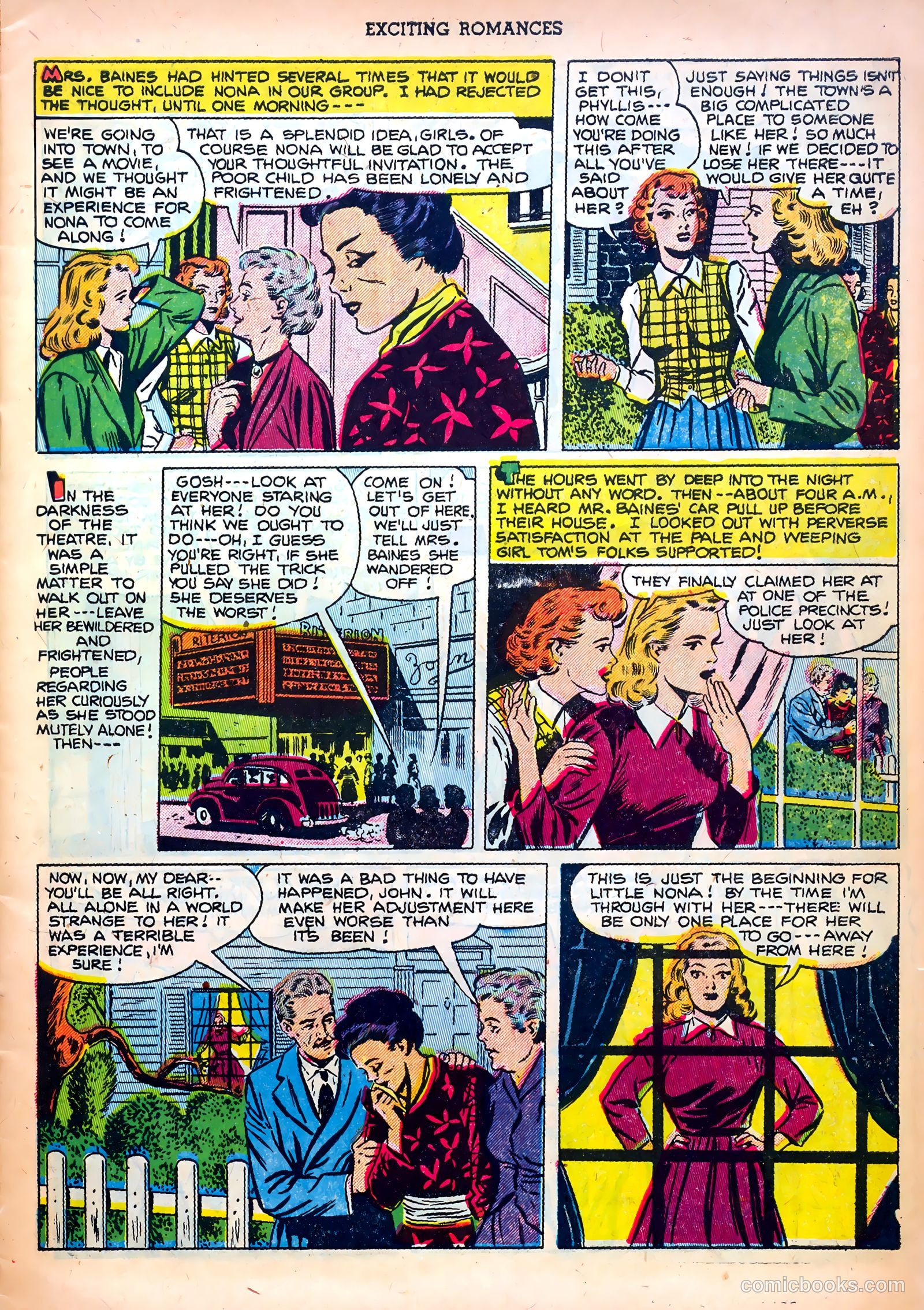 Exciting Romances #7 (1952) — page 7 of 36