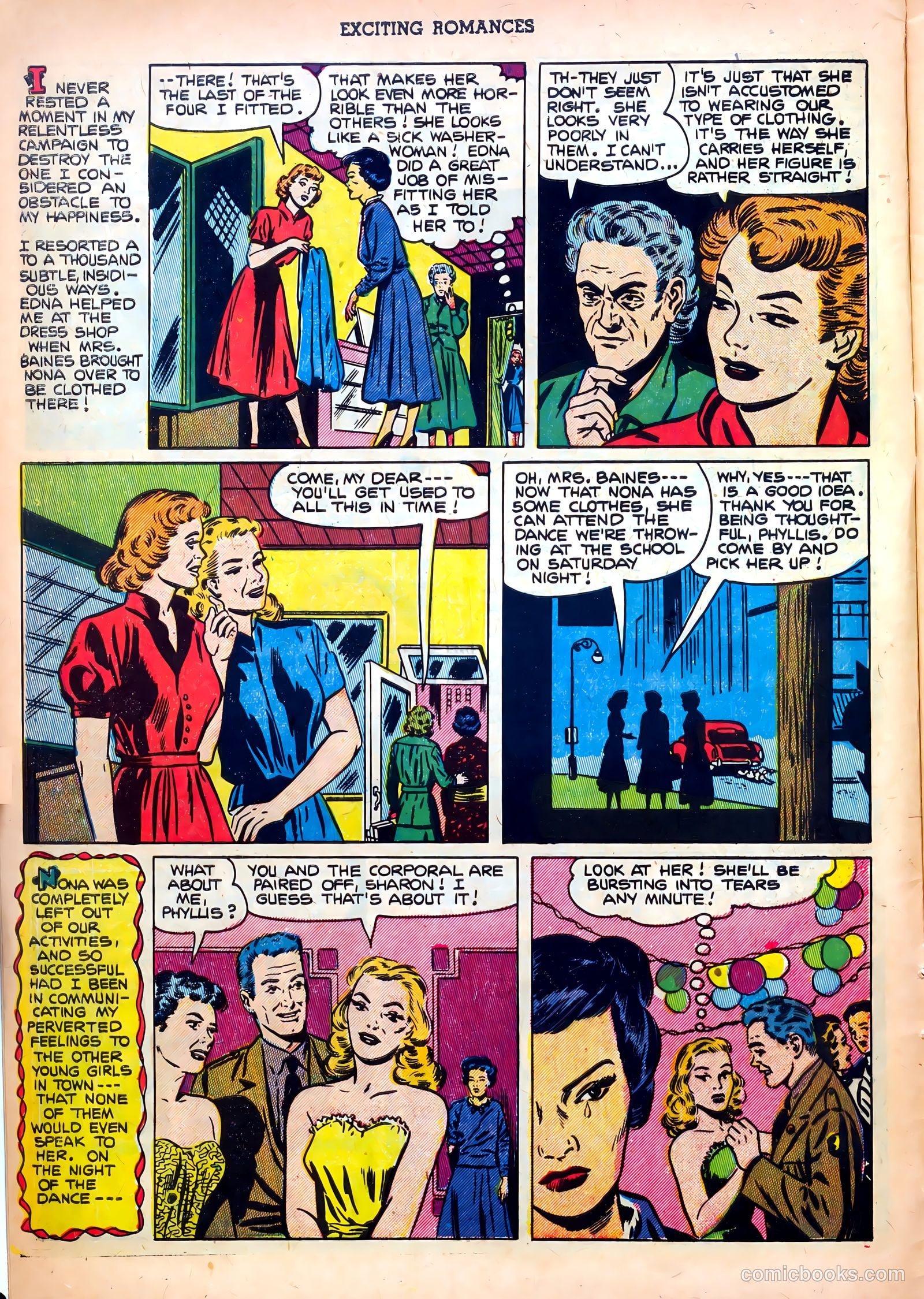 Exciting Romances #7 (1952) — page 8 of 36