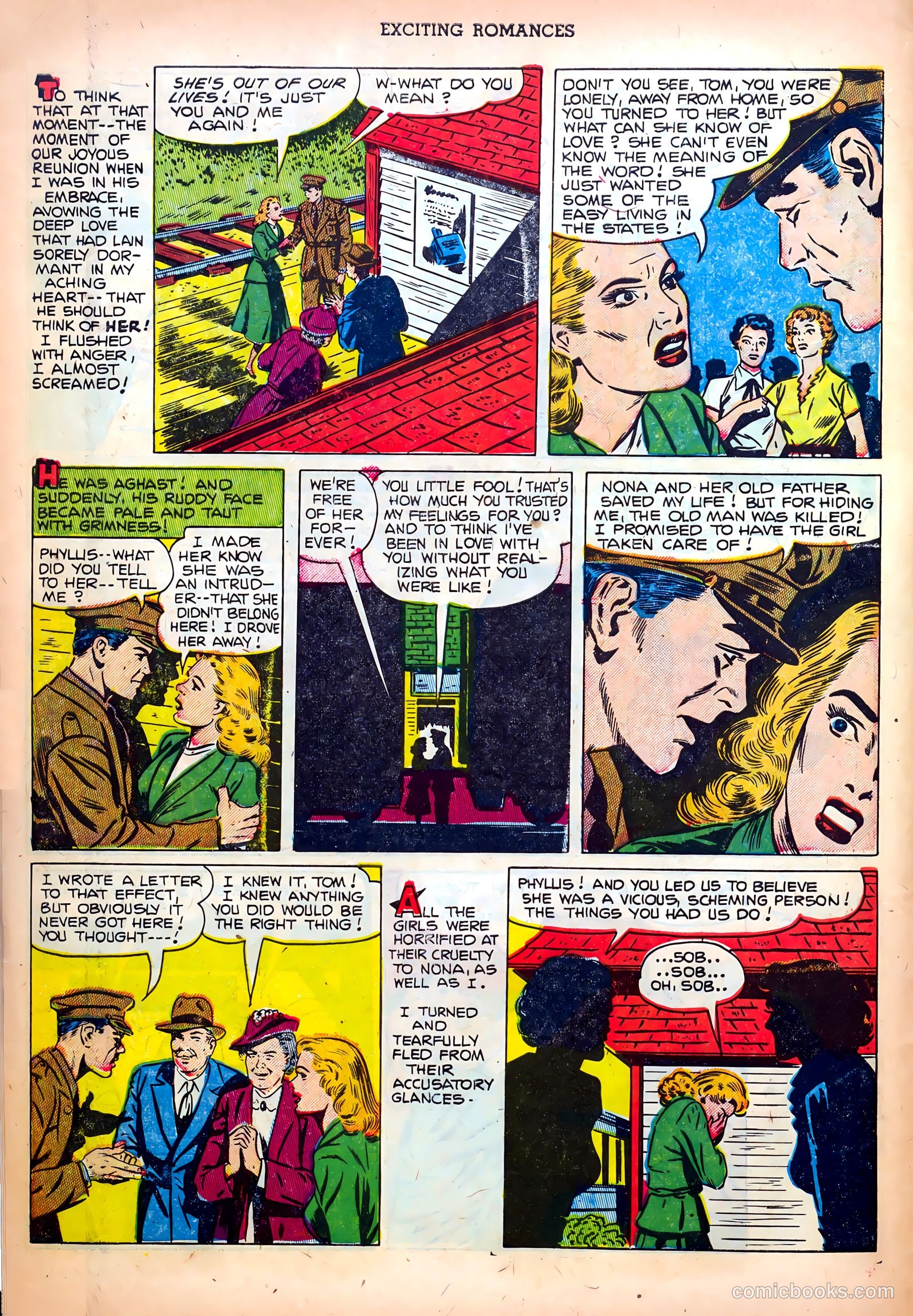 Exciting Romances #7 (1952) — page 10 of 36