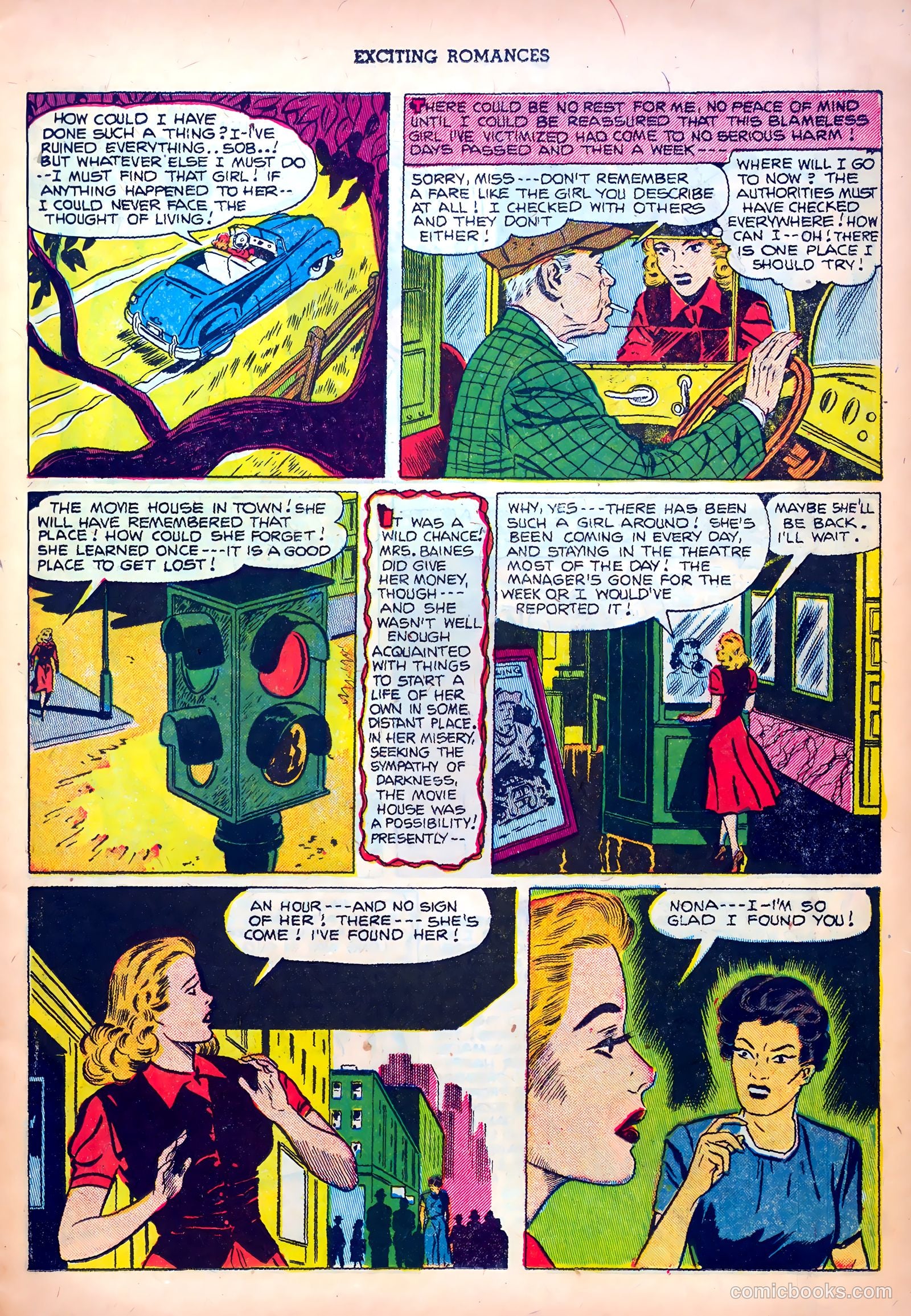 Exciting Romances #7 (1952) — page 11 of 36