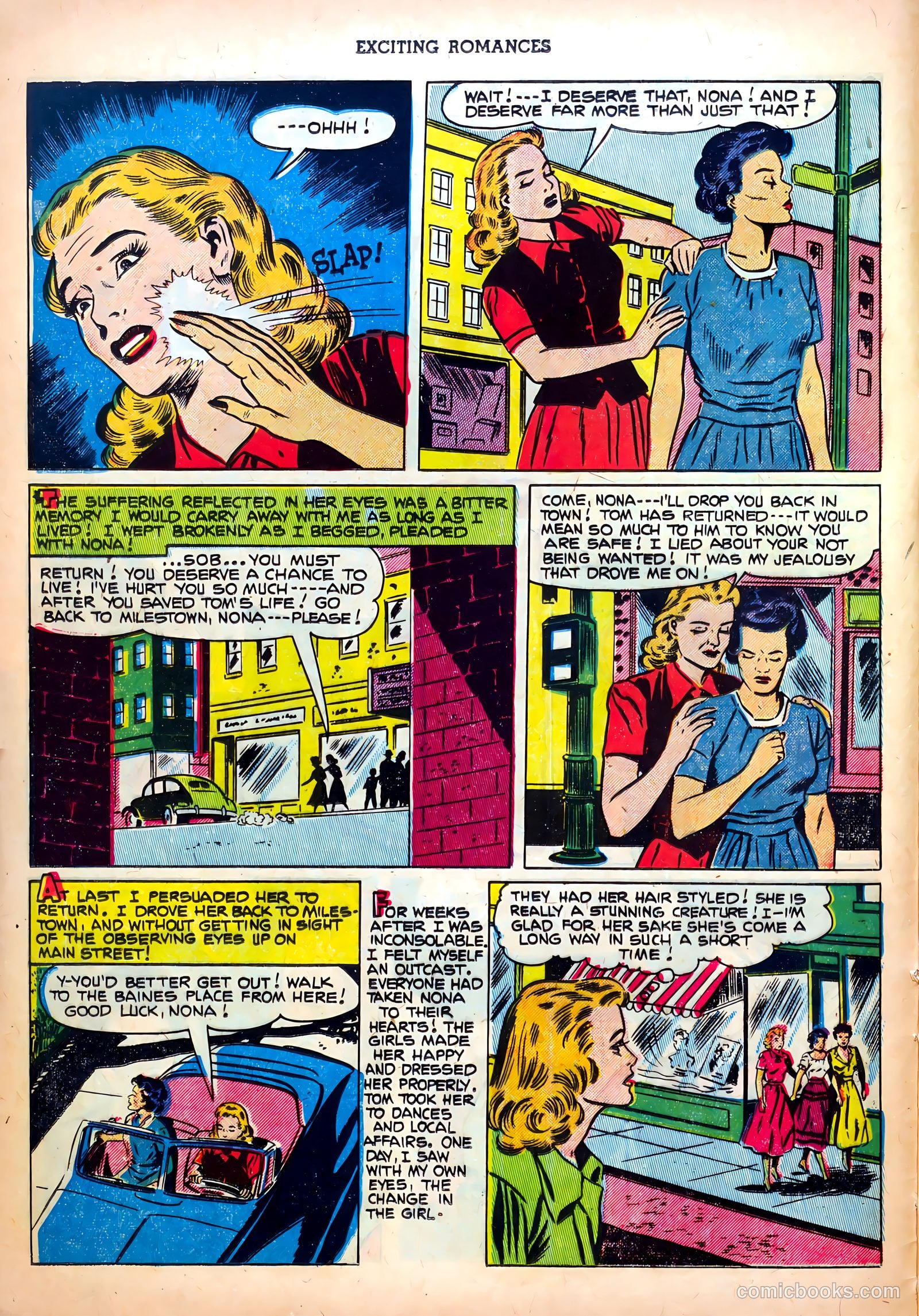 Exciting Romances #7 (1952) — page 12 of 36