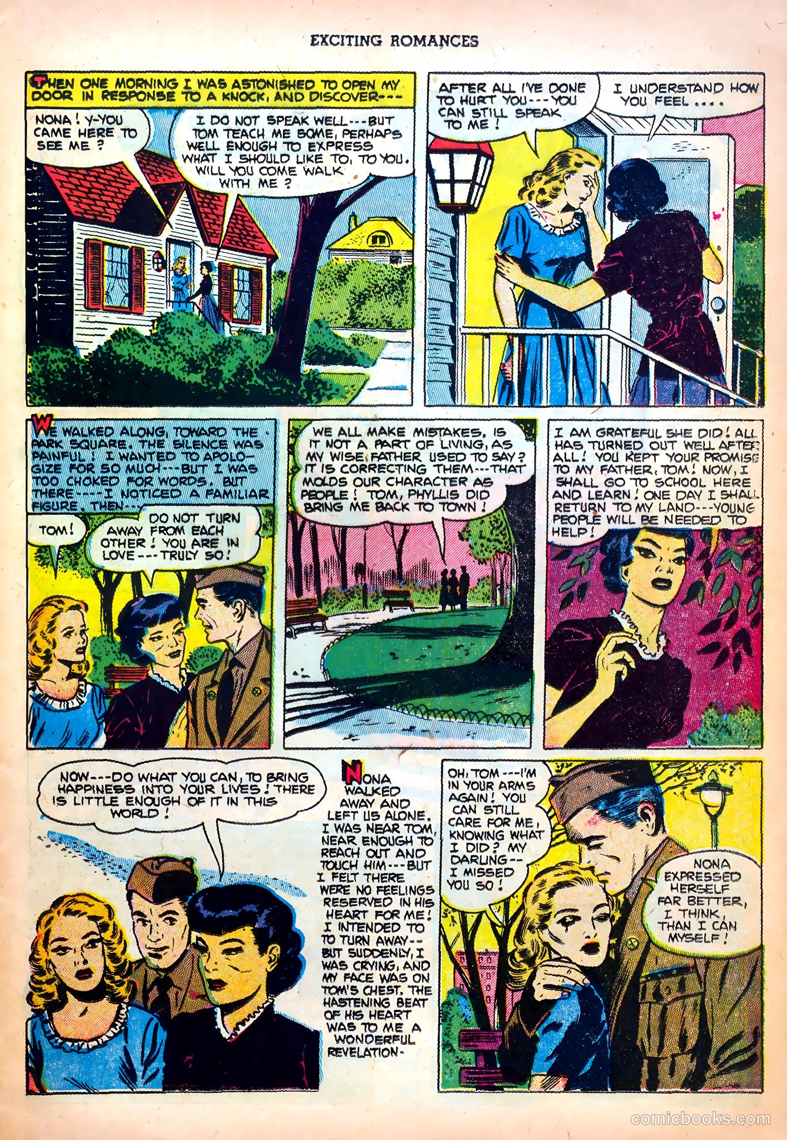 Exciting Romances #7 (1952) — page 13 of 36