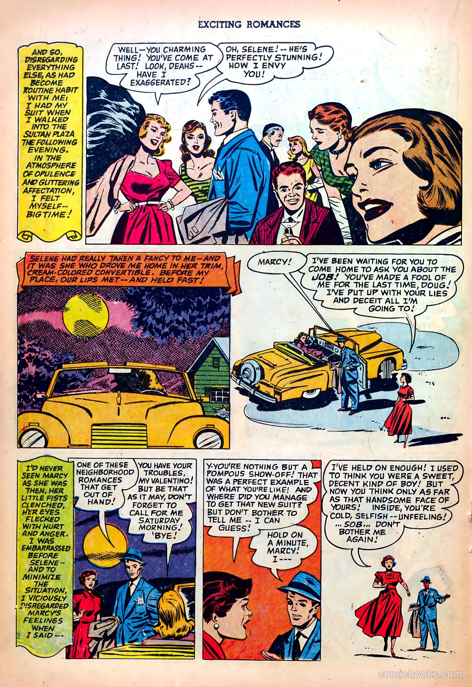 Exciting Romances #7 (1952) — page 18 of 36