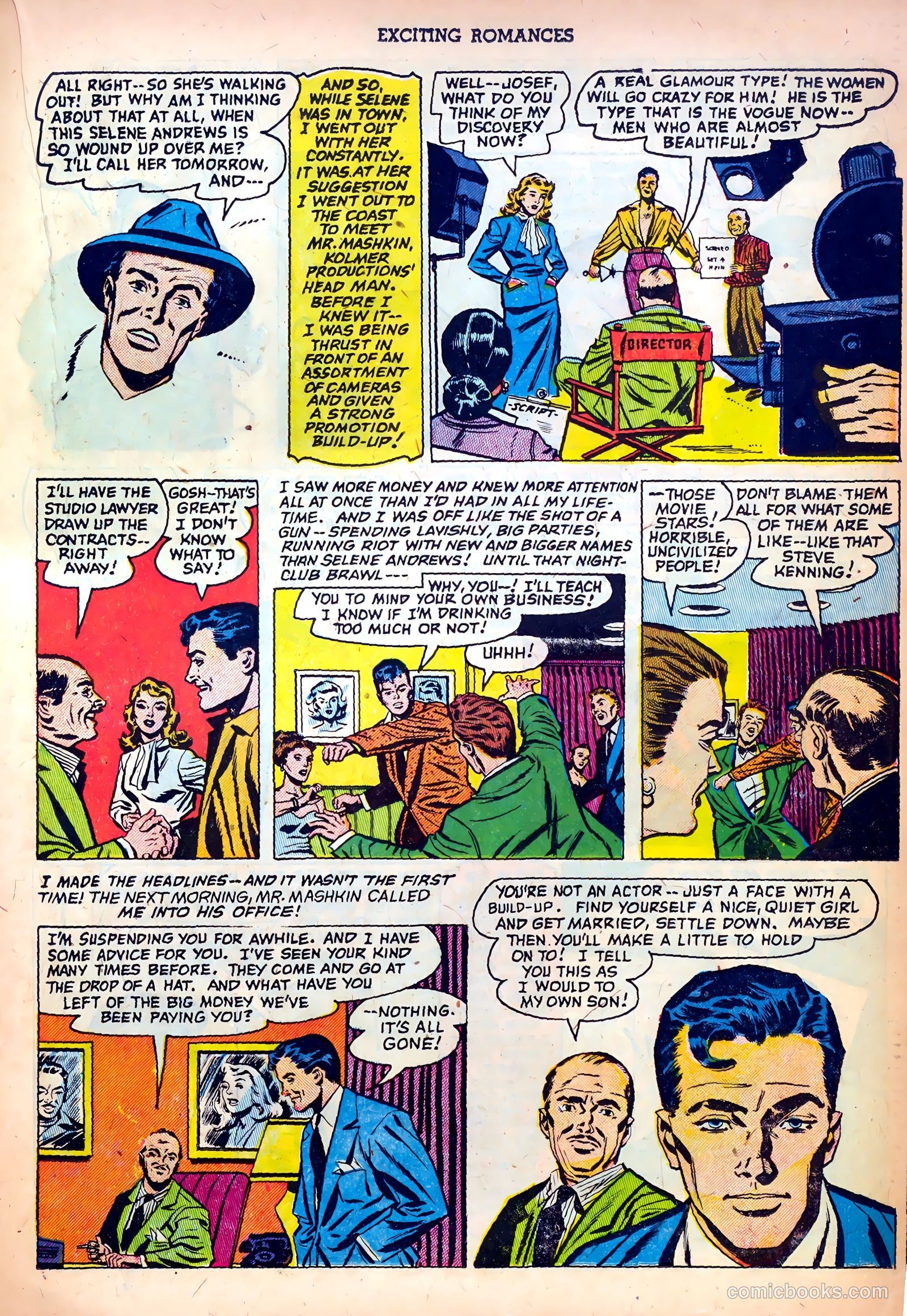 Exciting Romances #7 (1952) — page 19 of 36