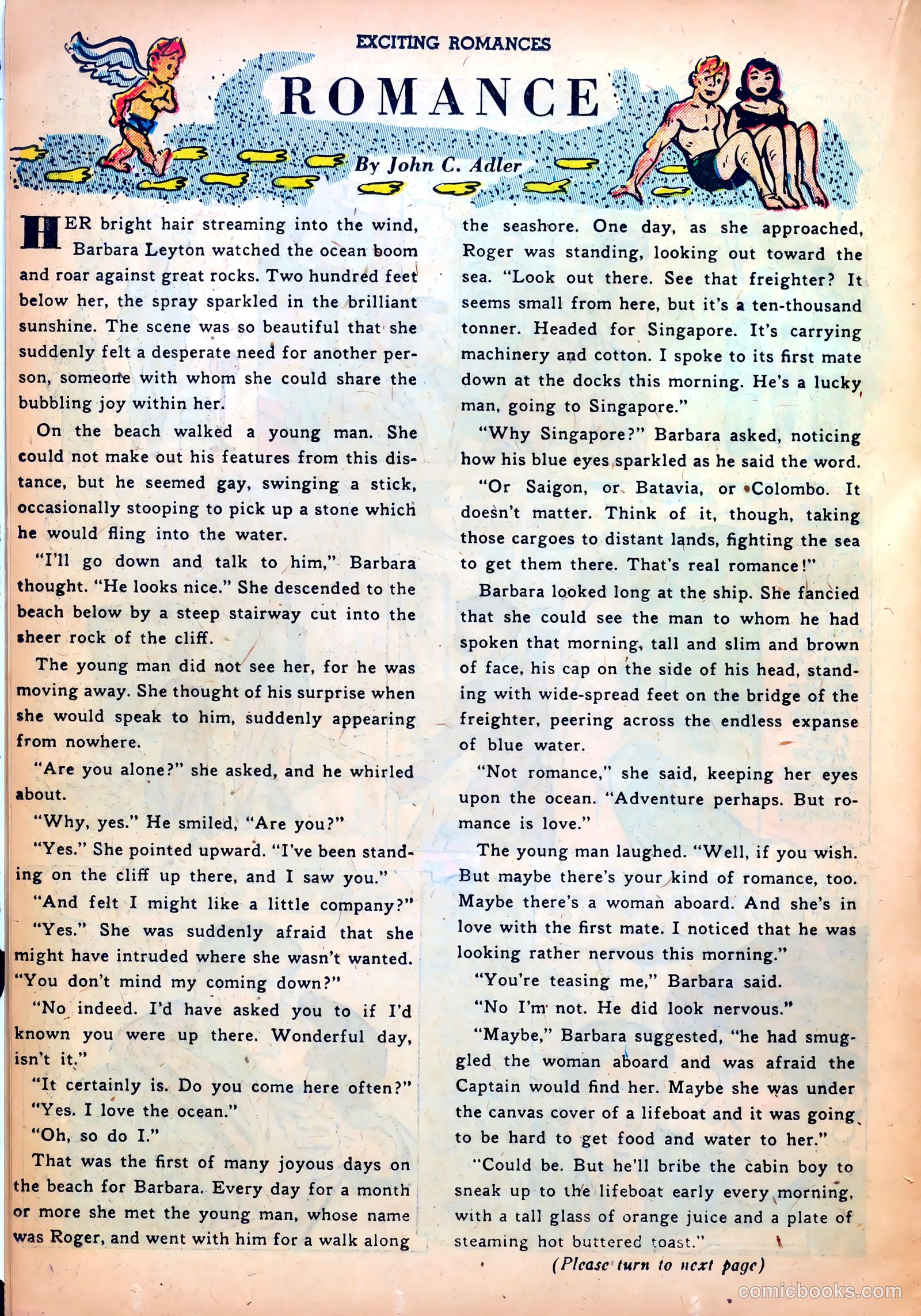 Exciting Romances #7 (1952) — page 22 of 36