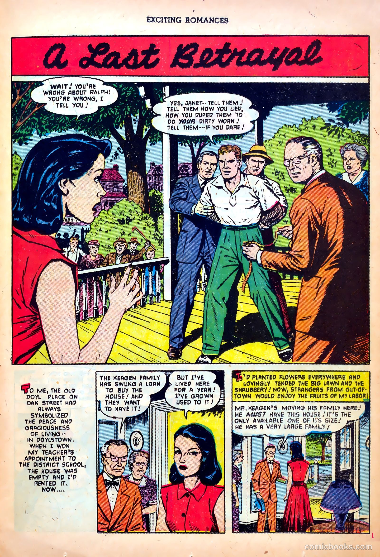 Exciting Romances #7 (1952) — page 25 of 36