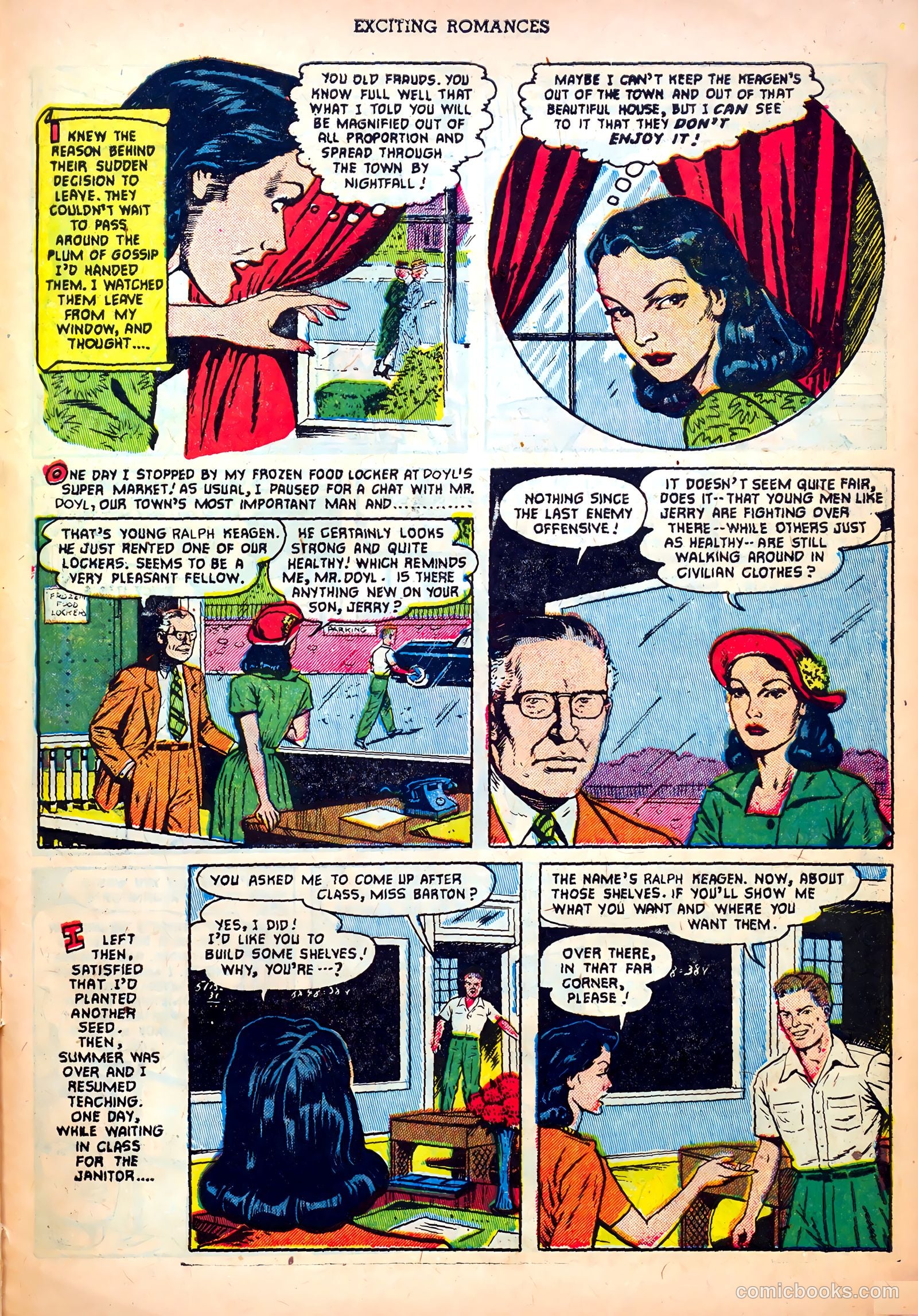 Exciting Romances #7 (1952) — page 27 of 36