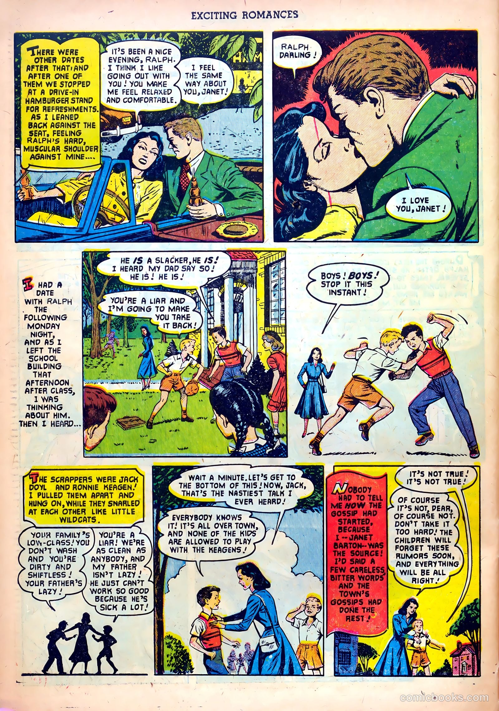Exciting Romances #7 (1952) — page 30 of 36