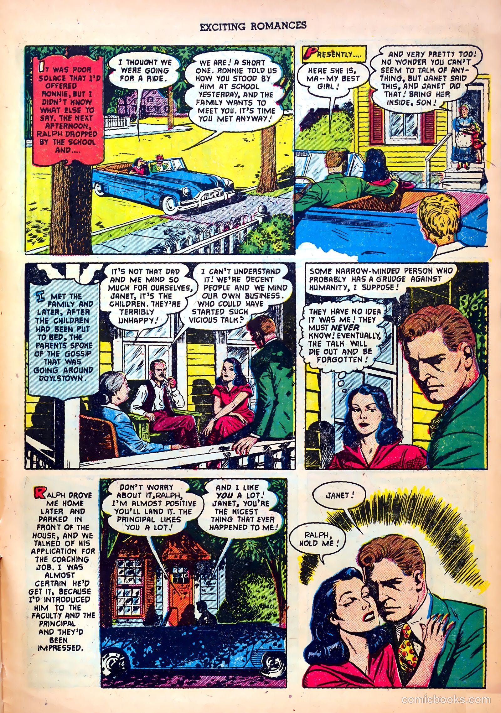 Exciting Romances #7 (1952) — page 31 of 36