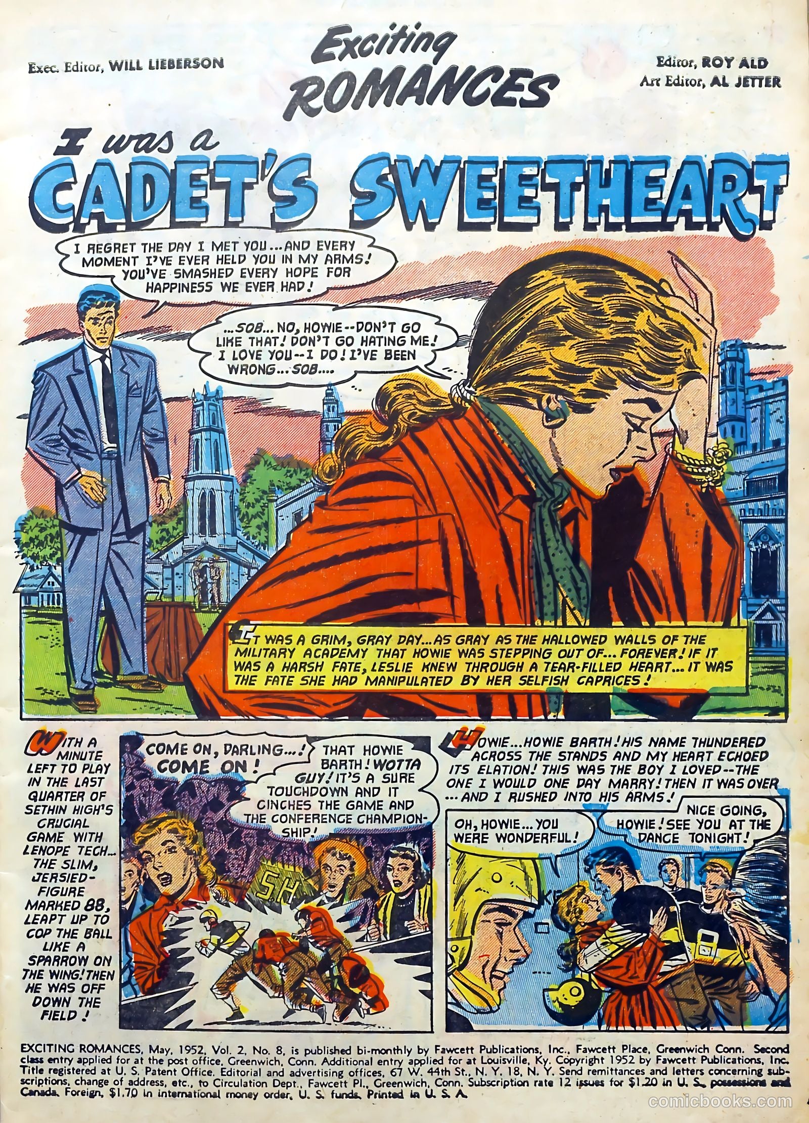 Exciting Romances #8 (1952) — page 3 of 36
