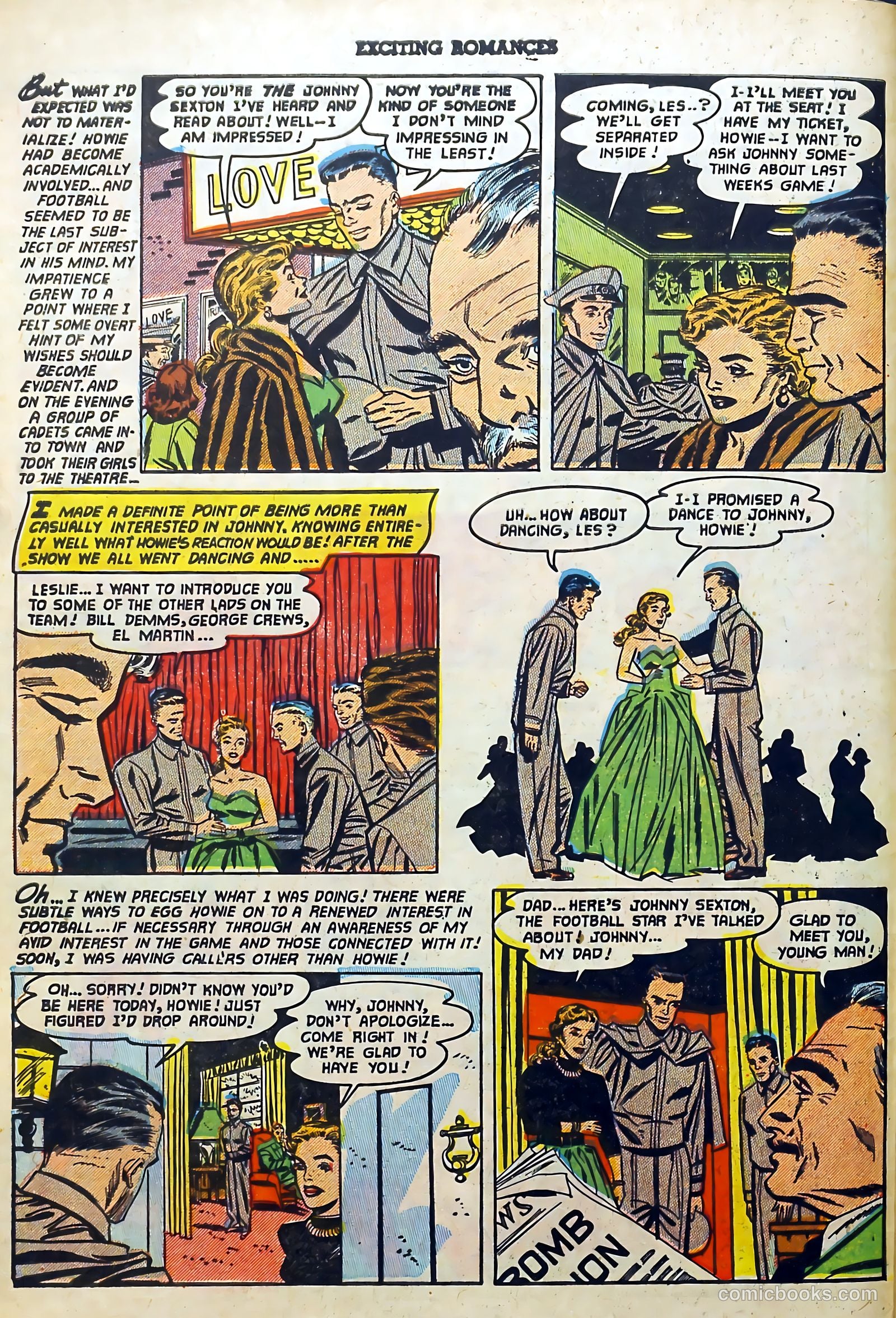 Exciting Romances #8 (1952) — page 6 of 36