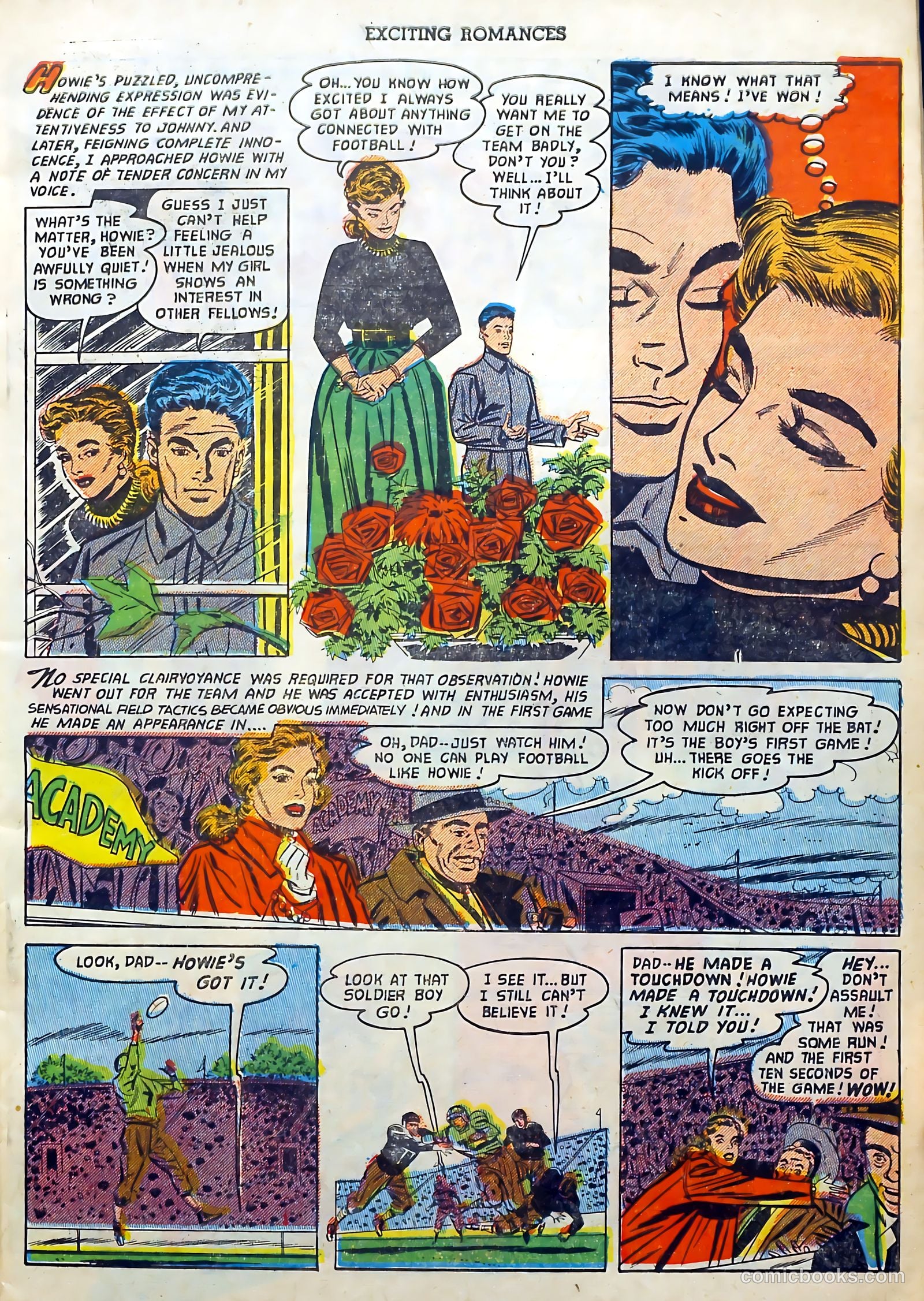 Exciting Romances #8 (1952) — page 7 of 36