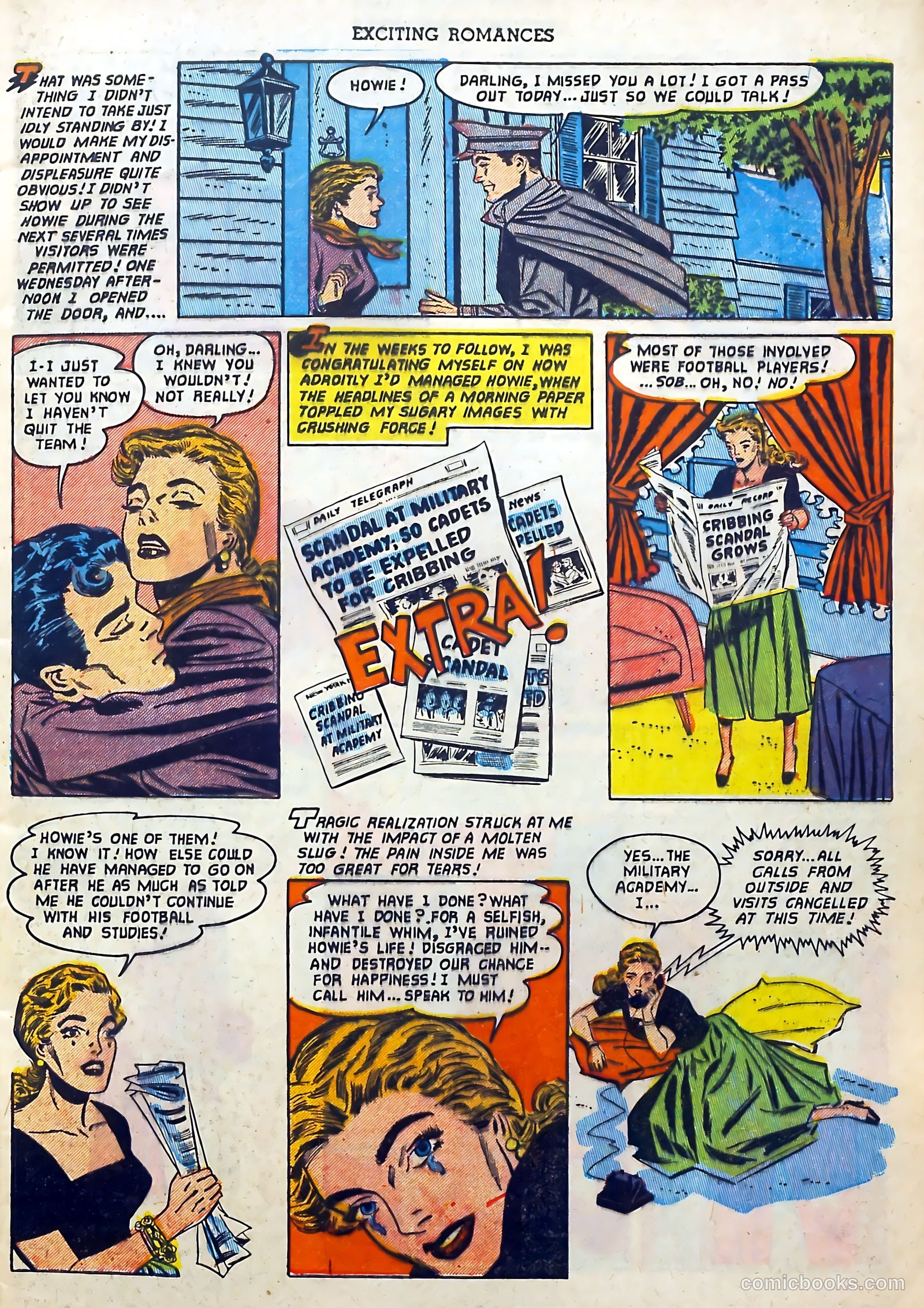 Exciting Romances #8 (1952) — page 9 of 36