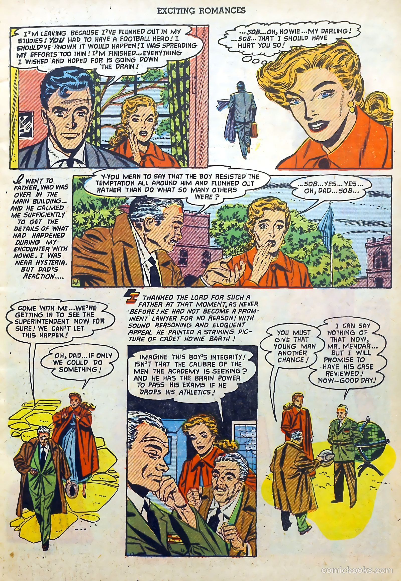 Exciting Romances #8 (1952) — page 11 of 36