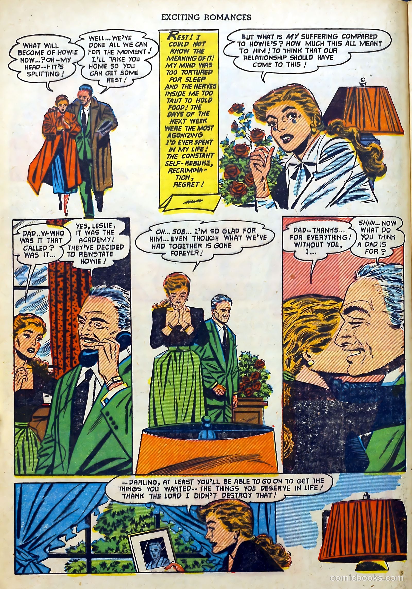 Exciting Romances #8 (1952) — page 12 of 36