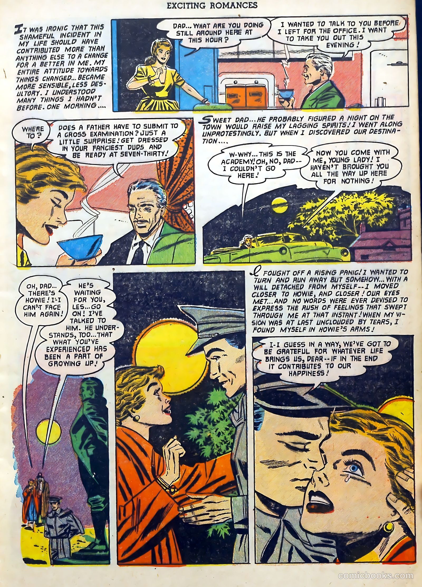 Exciting Romances #8 (1952) — page 13 of 36
