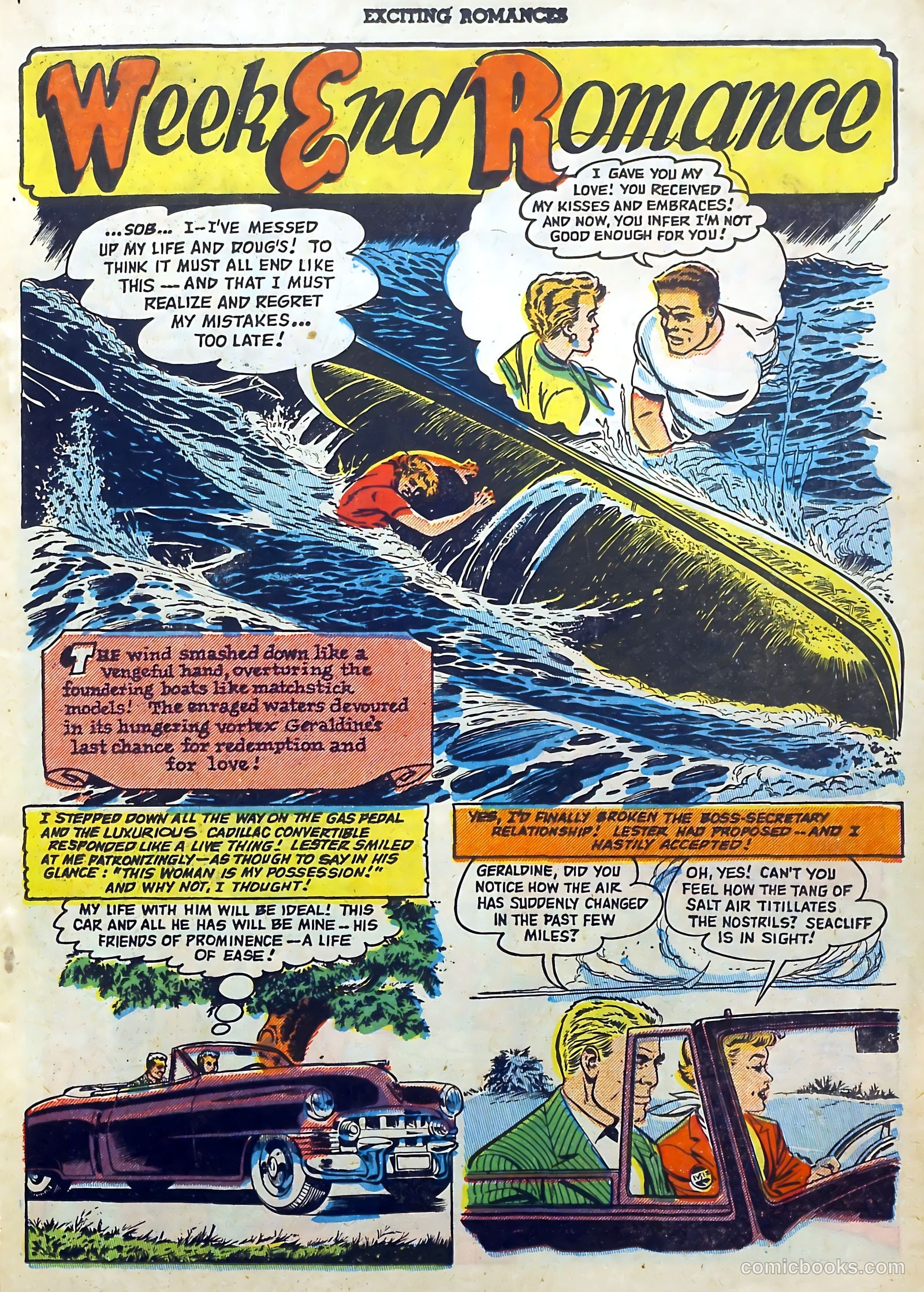 Exciting Romances #8 (1952) — page 15 of 36