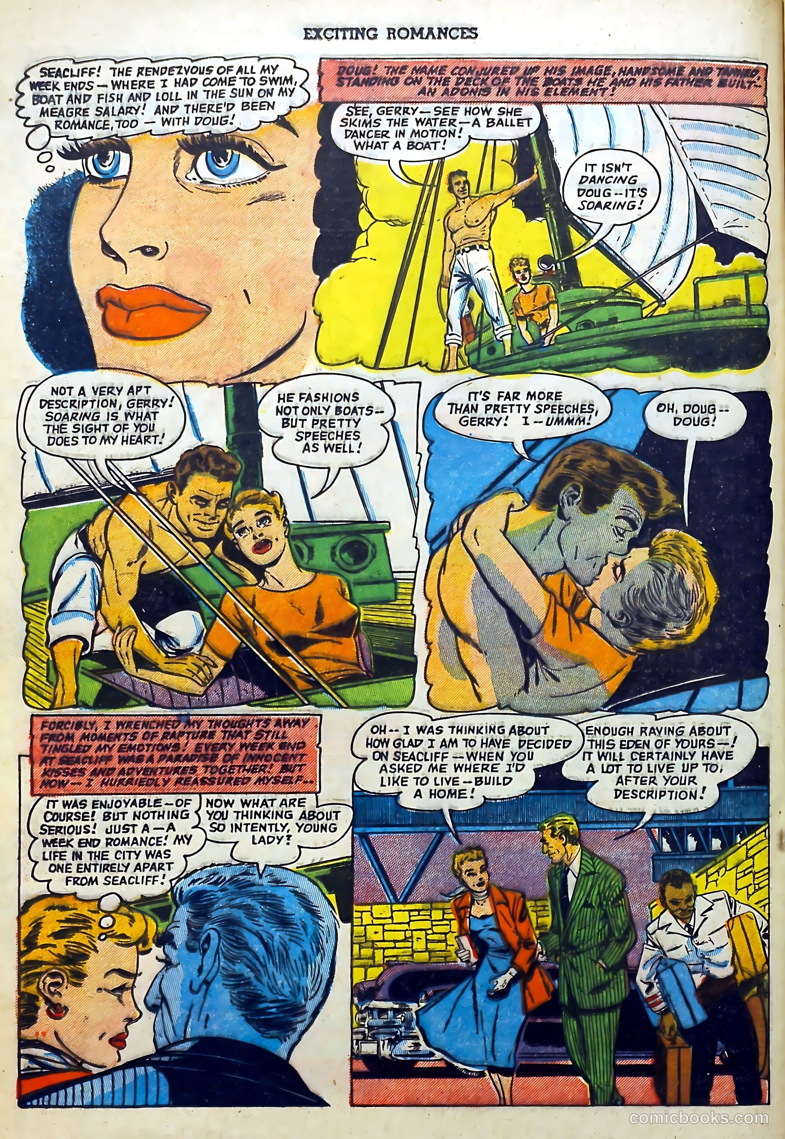 Exciting Romances #8 (1952) — page 16 of 36