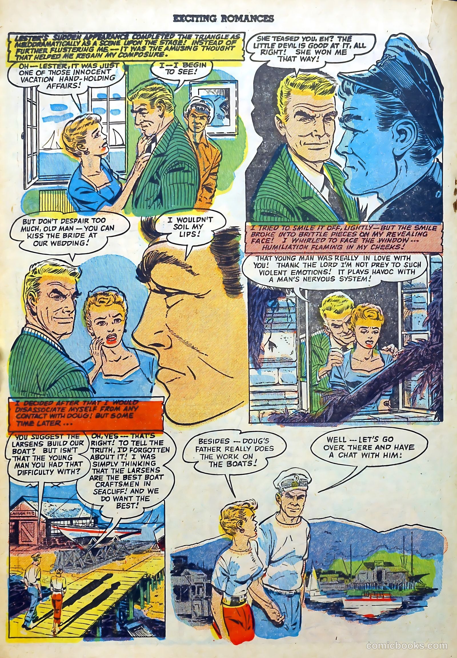Exciting Romances #8 (1952) — page 18 of 36