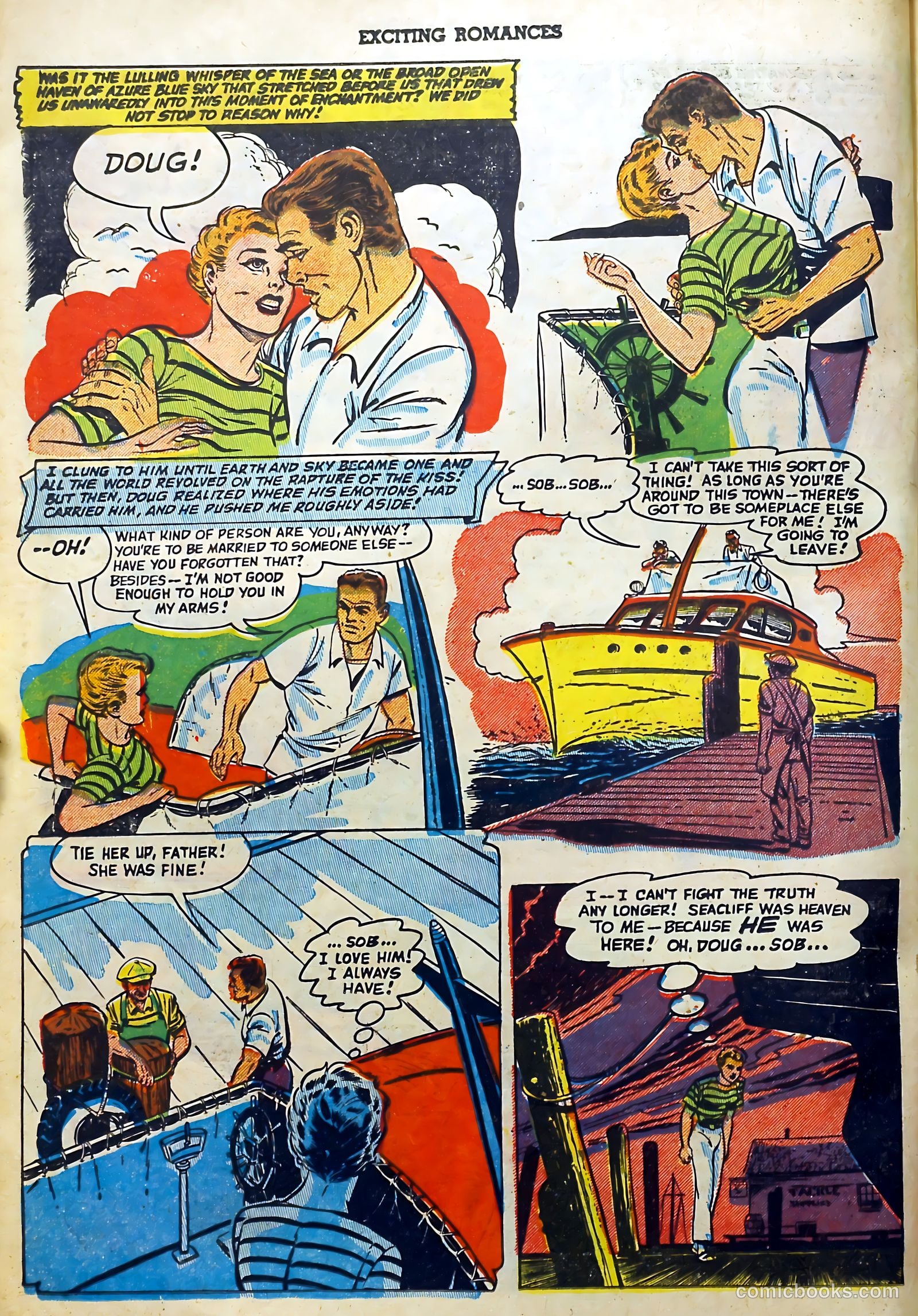 Exciting Romances #8 (1952) — page 22 of 36