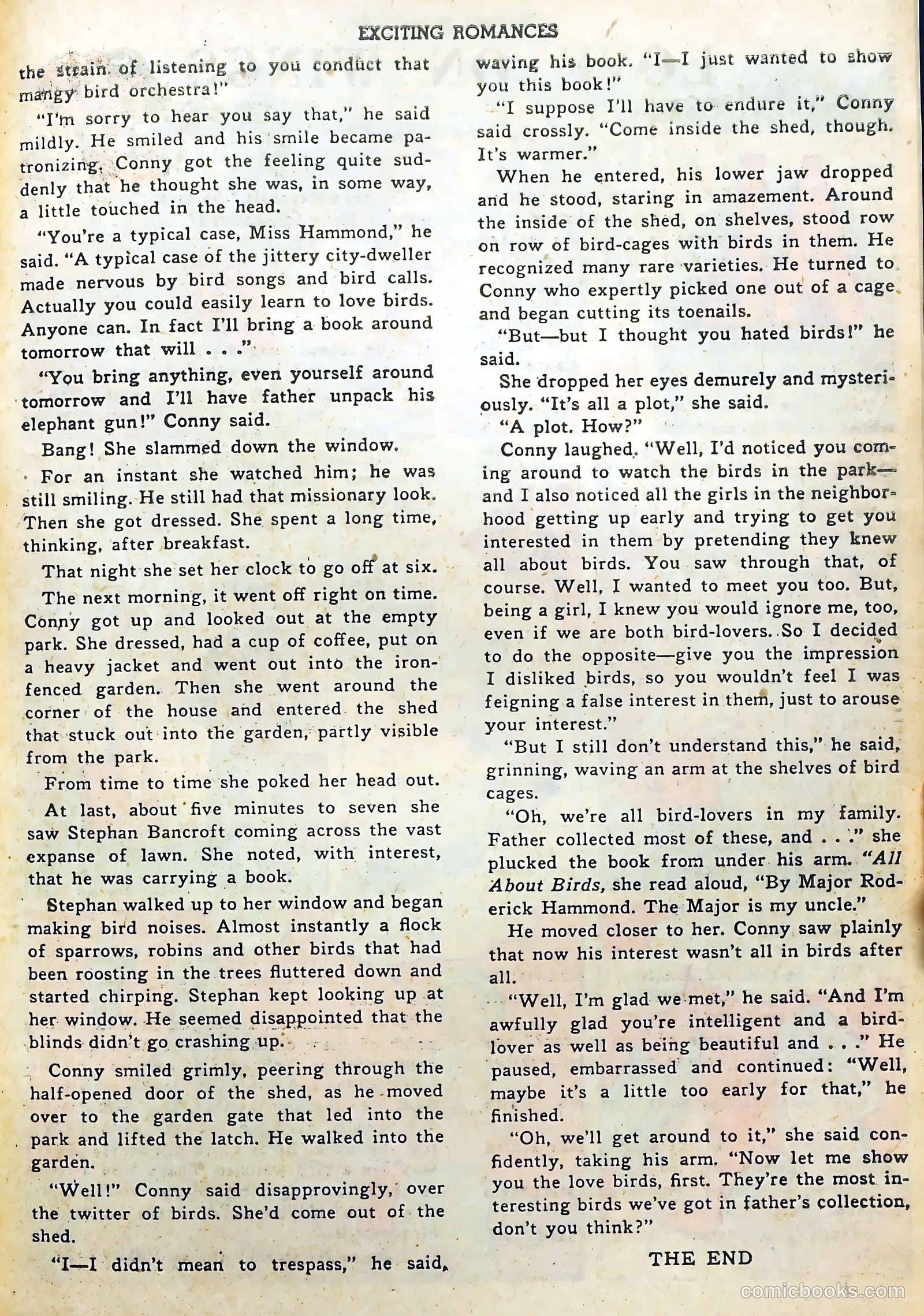 Exciting Romances #8 (1952) — page 27 of 36