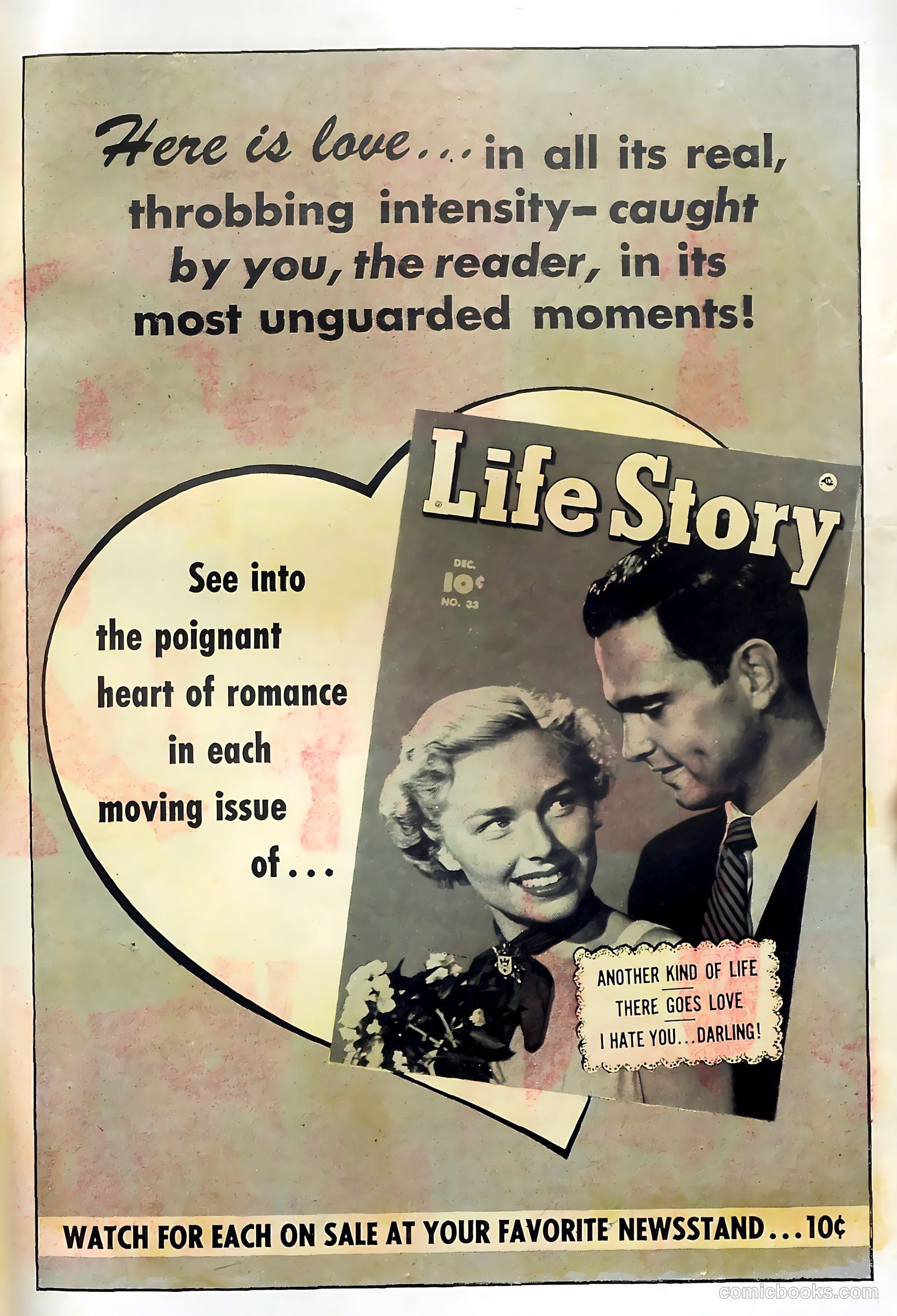 Exciting Romances #8 (1952) — page 35 of 36