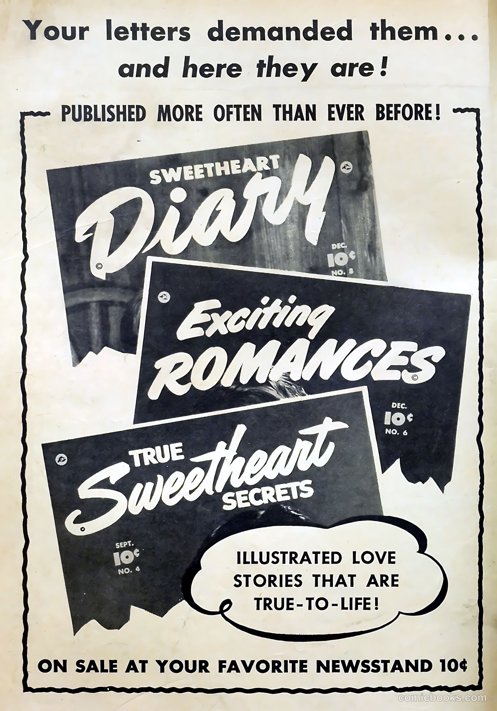 Exciting Romances #9 (1952) — page 2 of 36