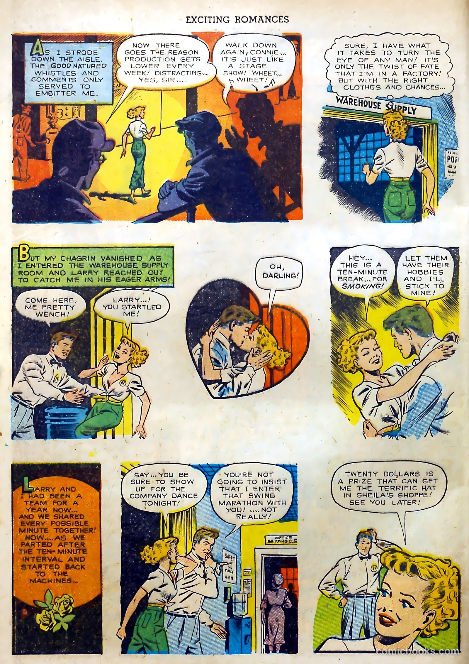 Exciting Romances #9 (1952) — page 4 of 36